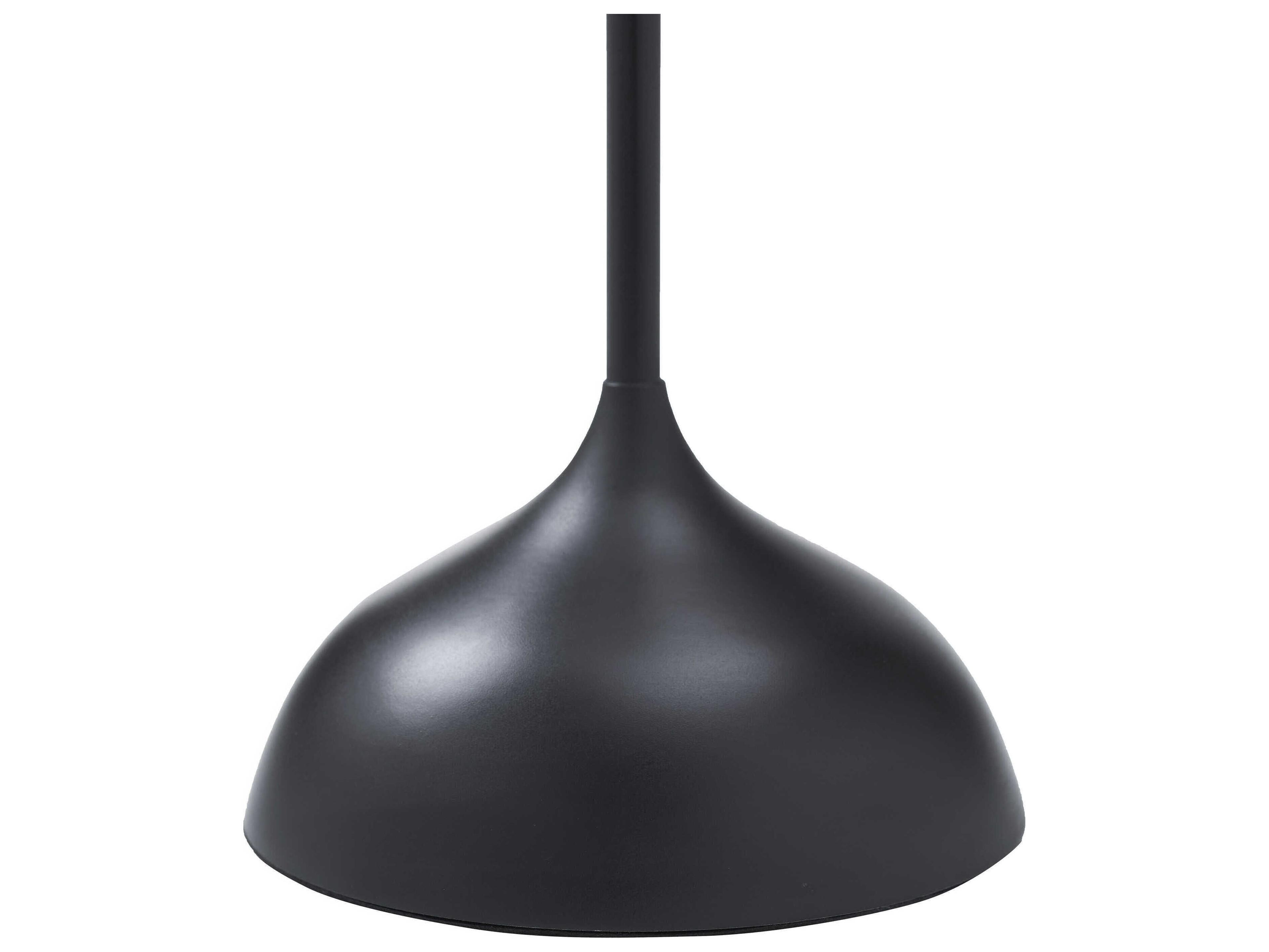 Renwil Chambers Matte Black Candle Holder Set of 3