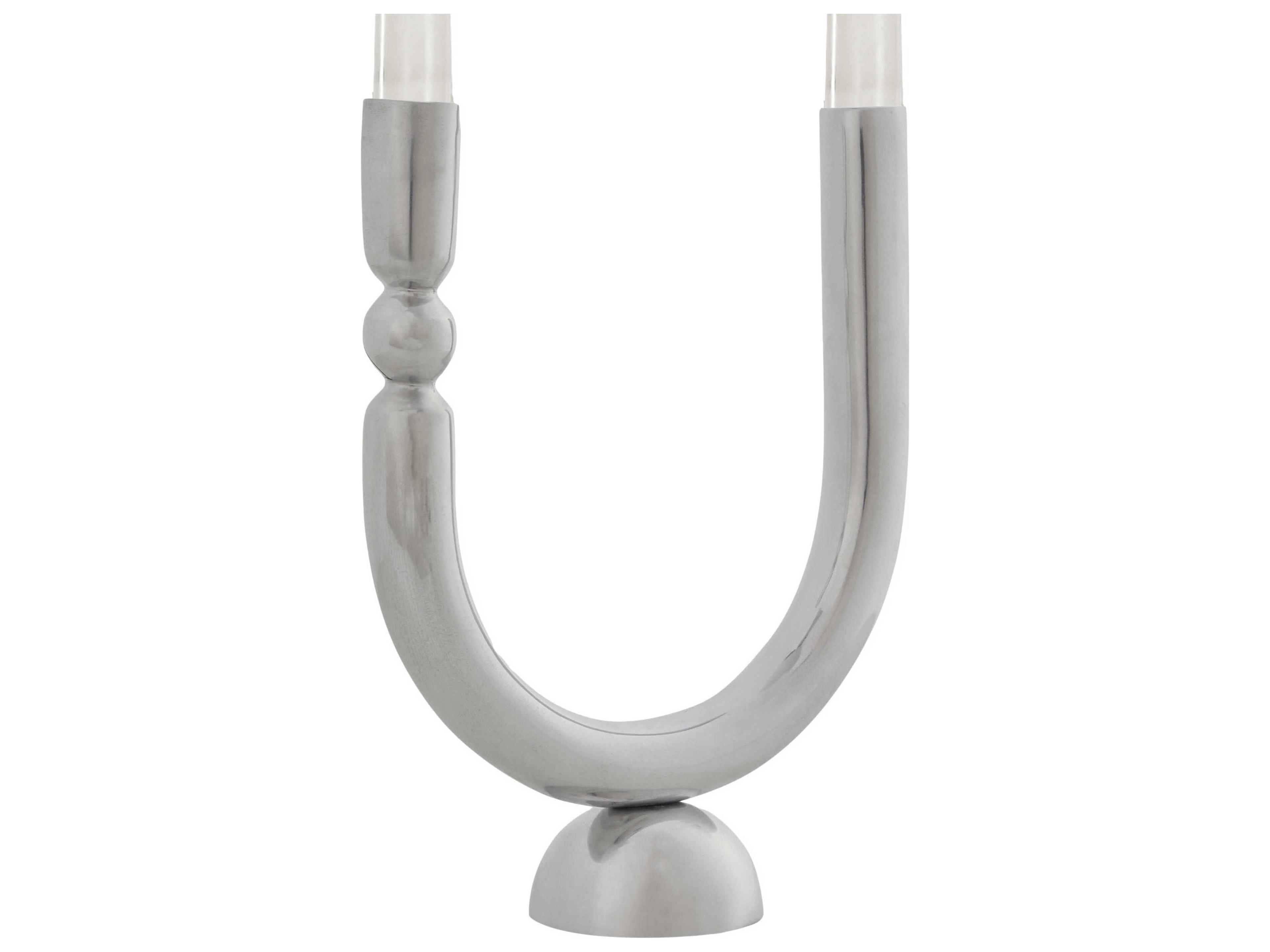 Renwil Darnay Nickel Candle Holder