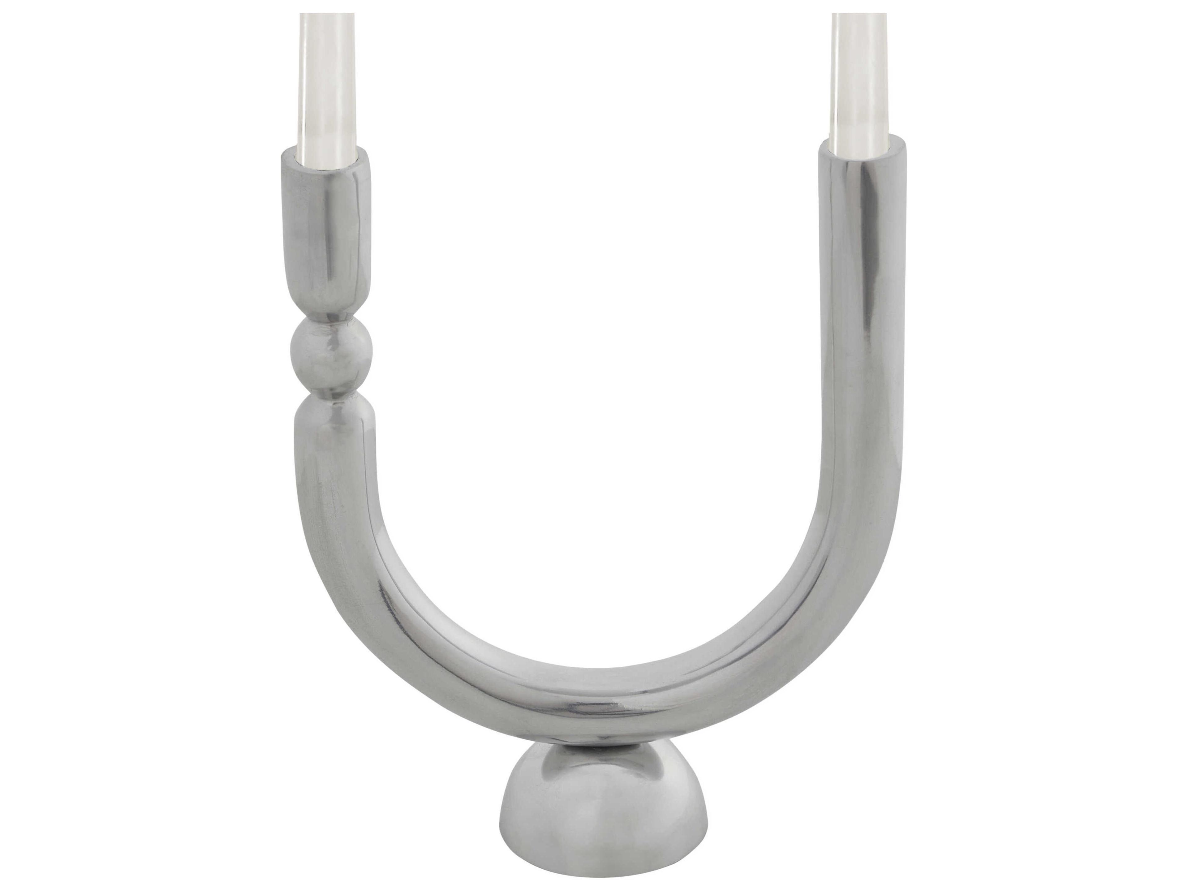 Renwil Darnay Nickel Candle Holder