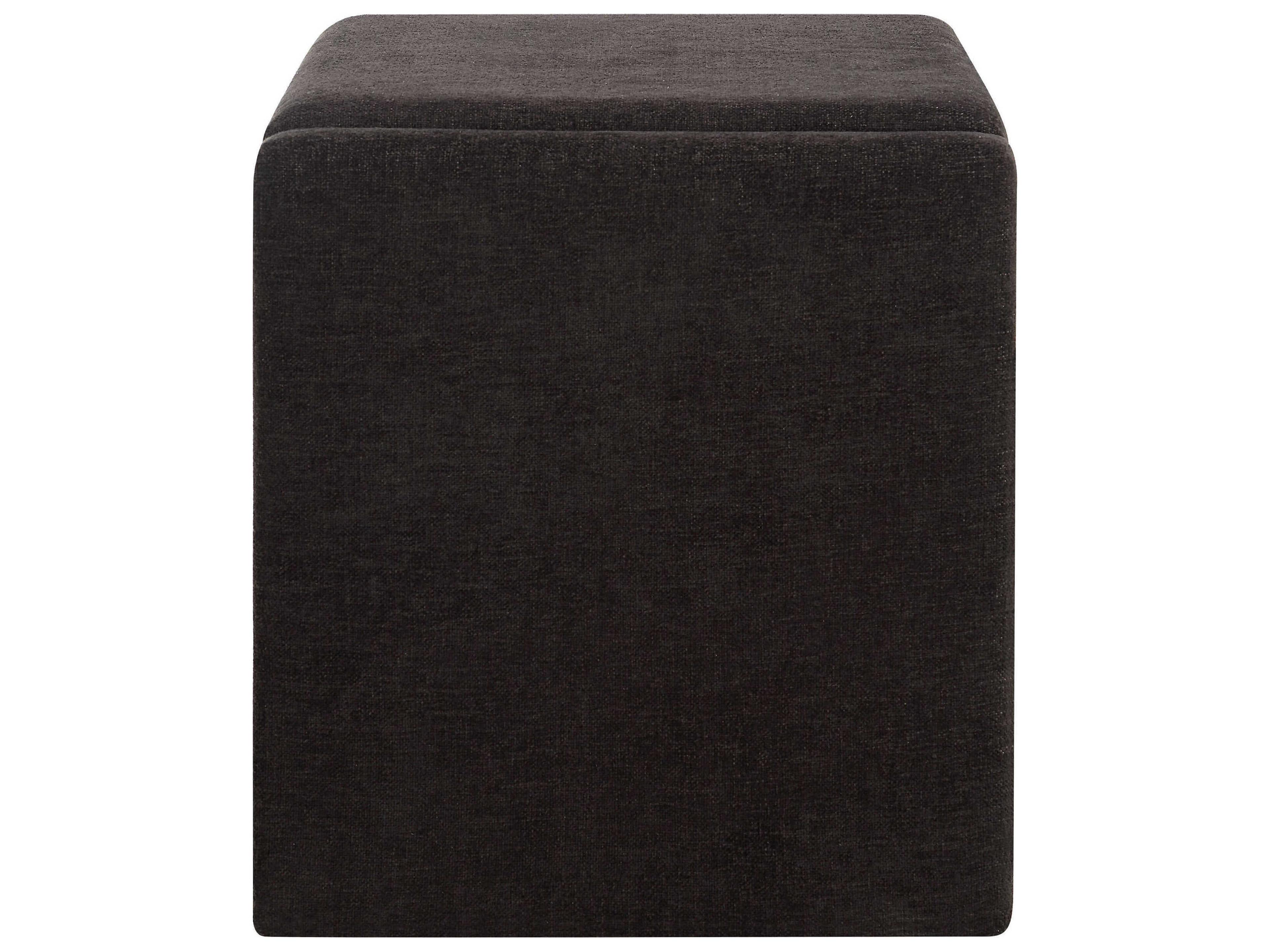 Renwil Moita Black Upholstered Accent Bench