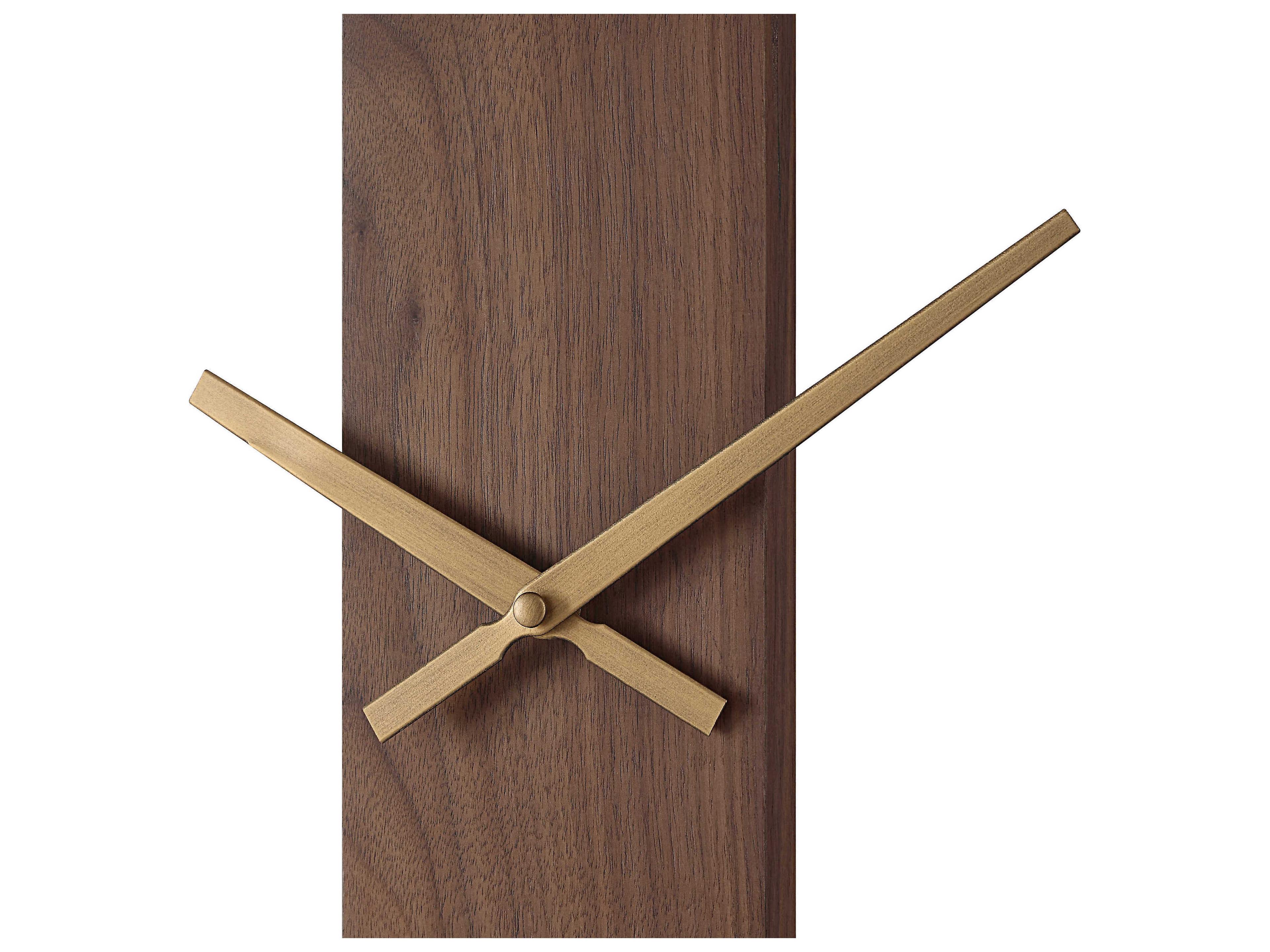 Renwil Avigail Antique Brushed Brass Wall Clock