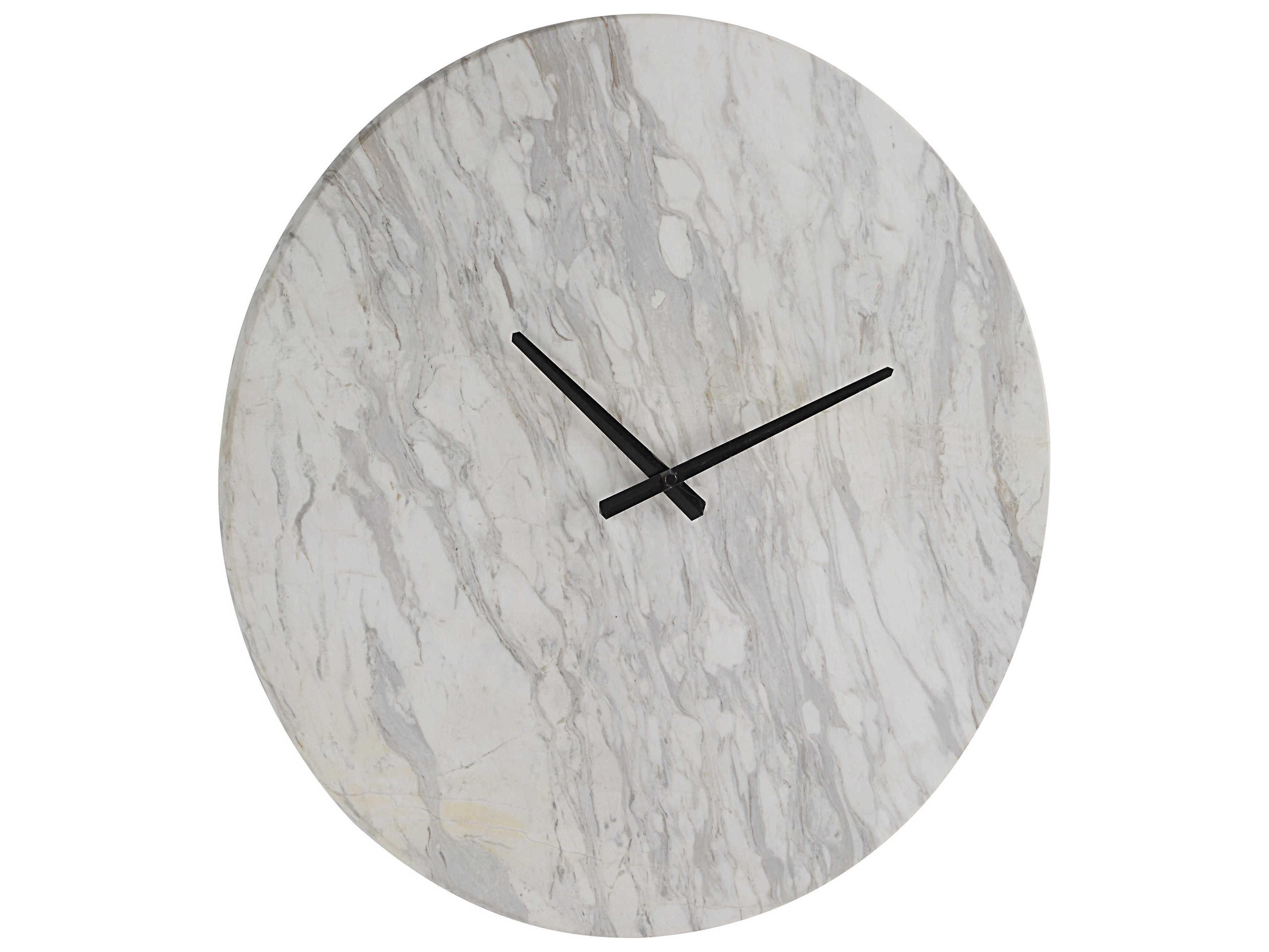Renwil Dayton Honed White Wall Clock