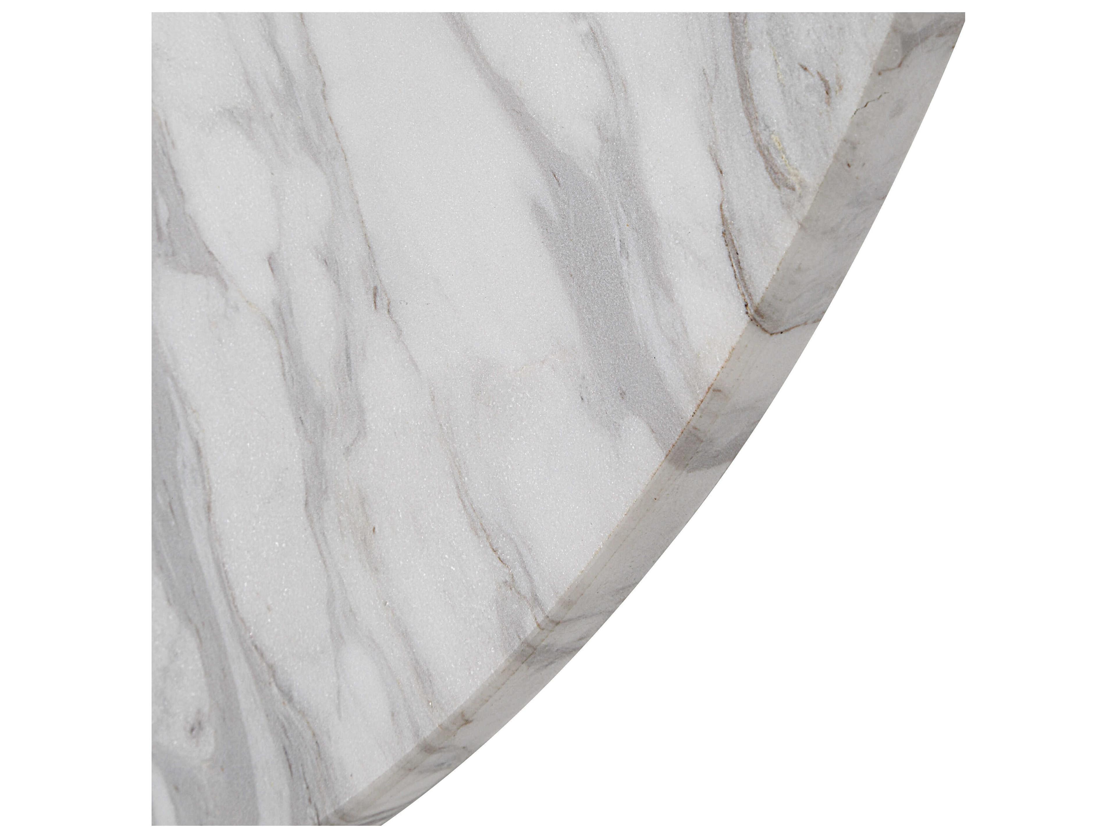 Renwil Dayton Honed White Wall Clock