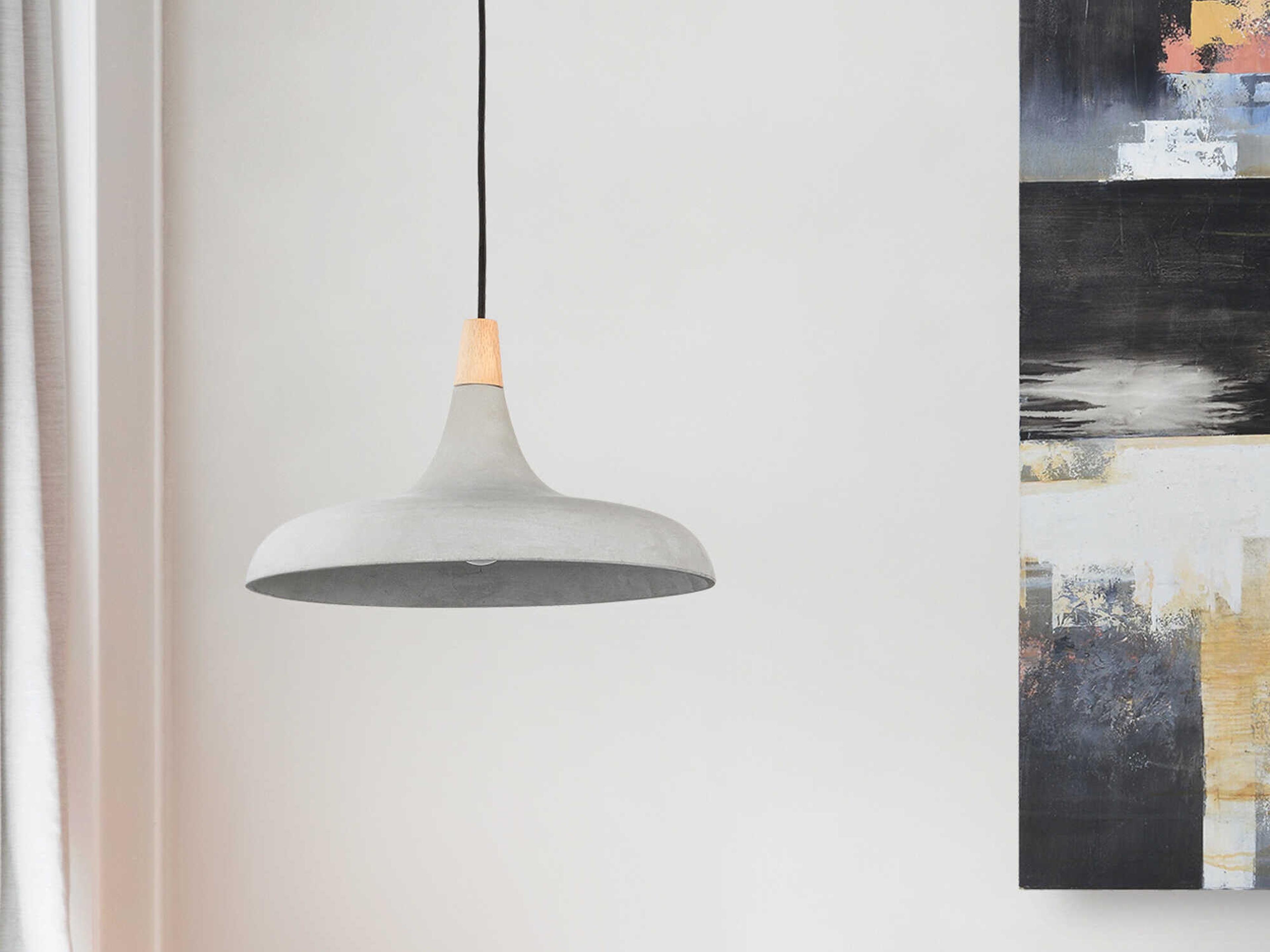 Renwil Viola-May 1-Light Grey Pendant