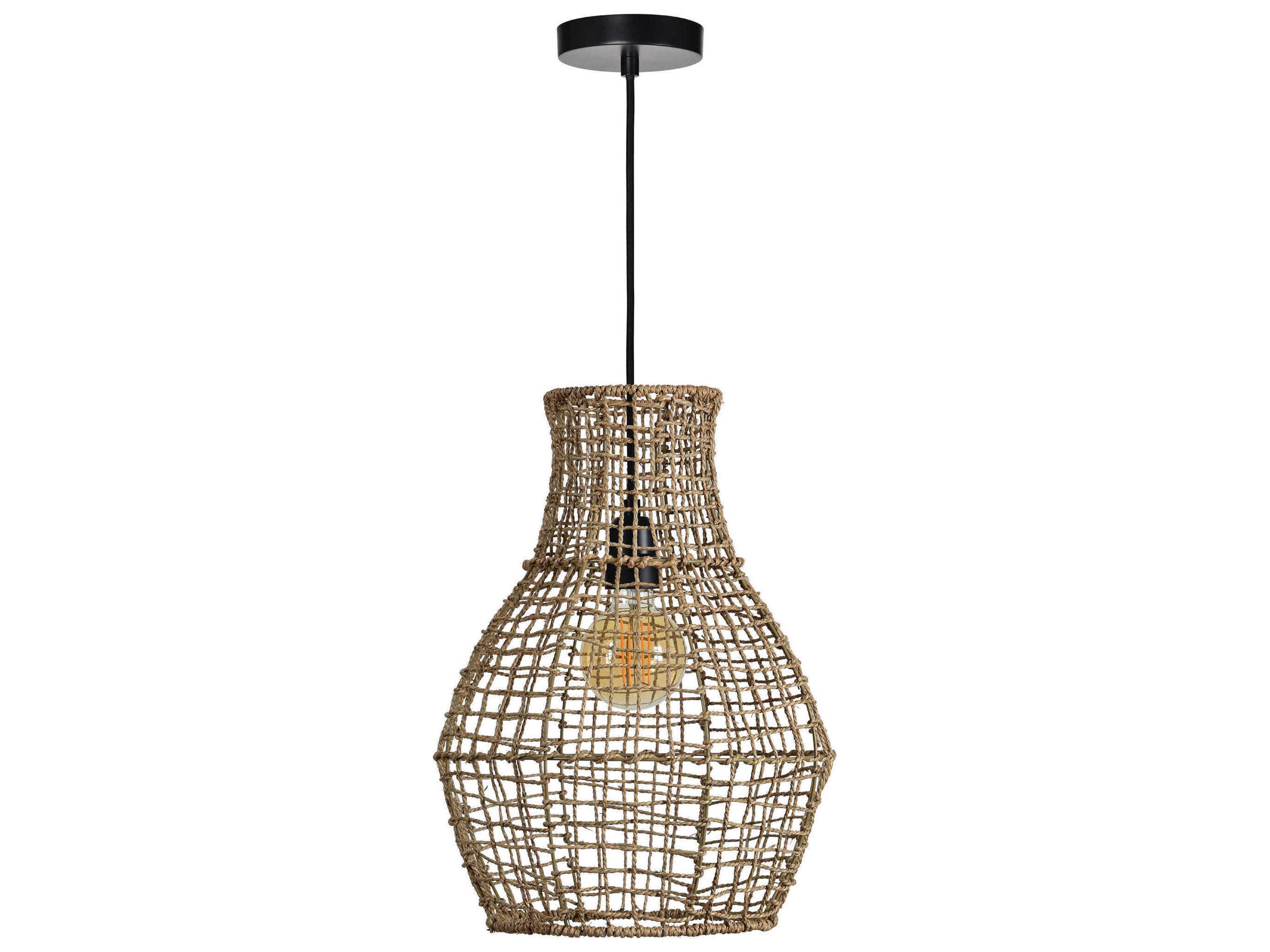 Renwil Nahanni 1-Light Brown Pendant