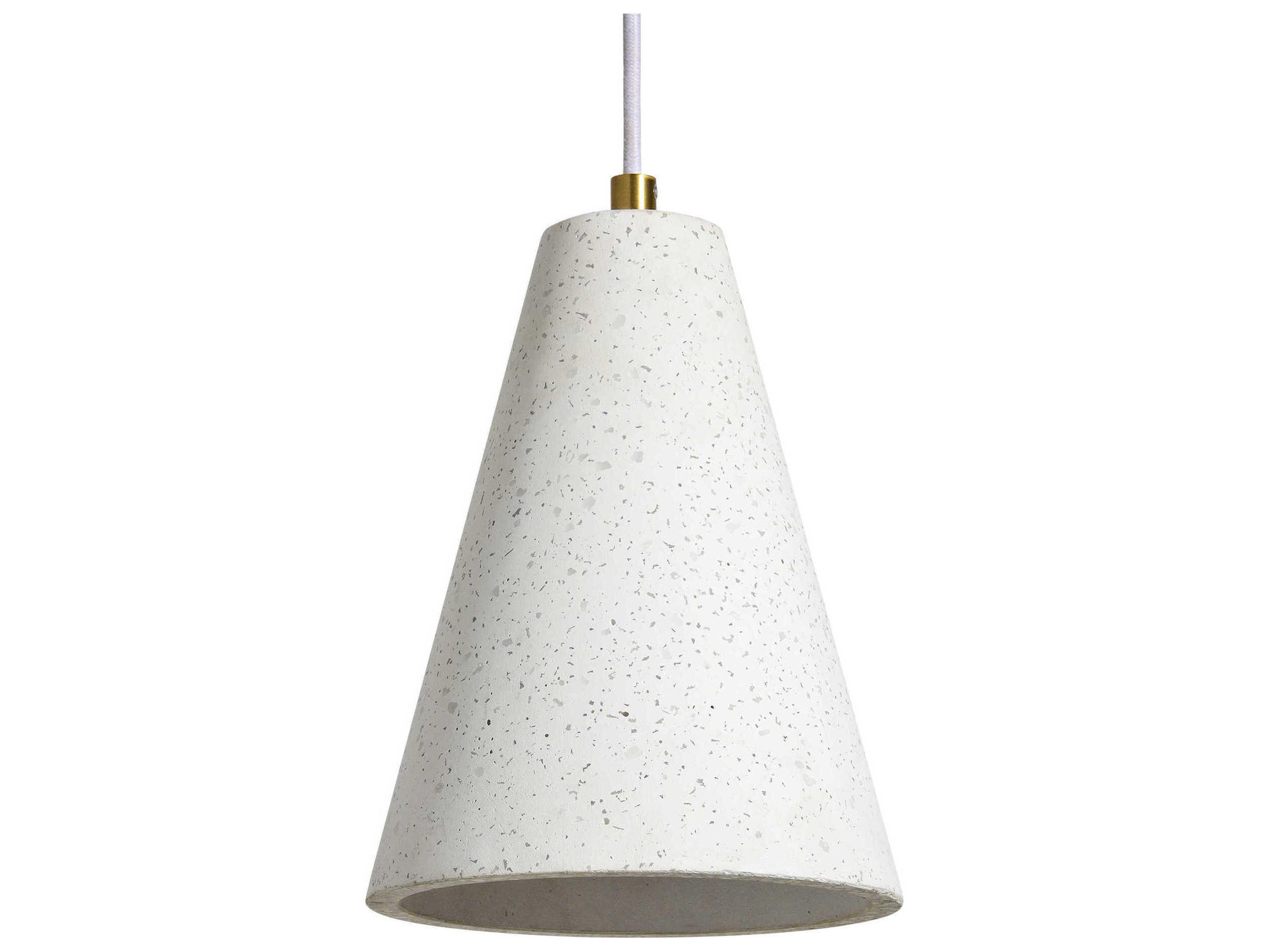 Renwil Paula 1-Light White Mini Pendant