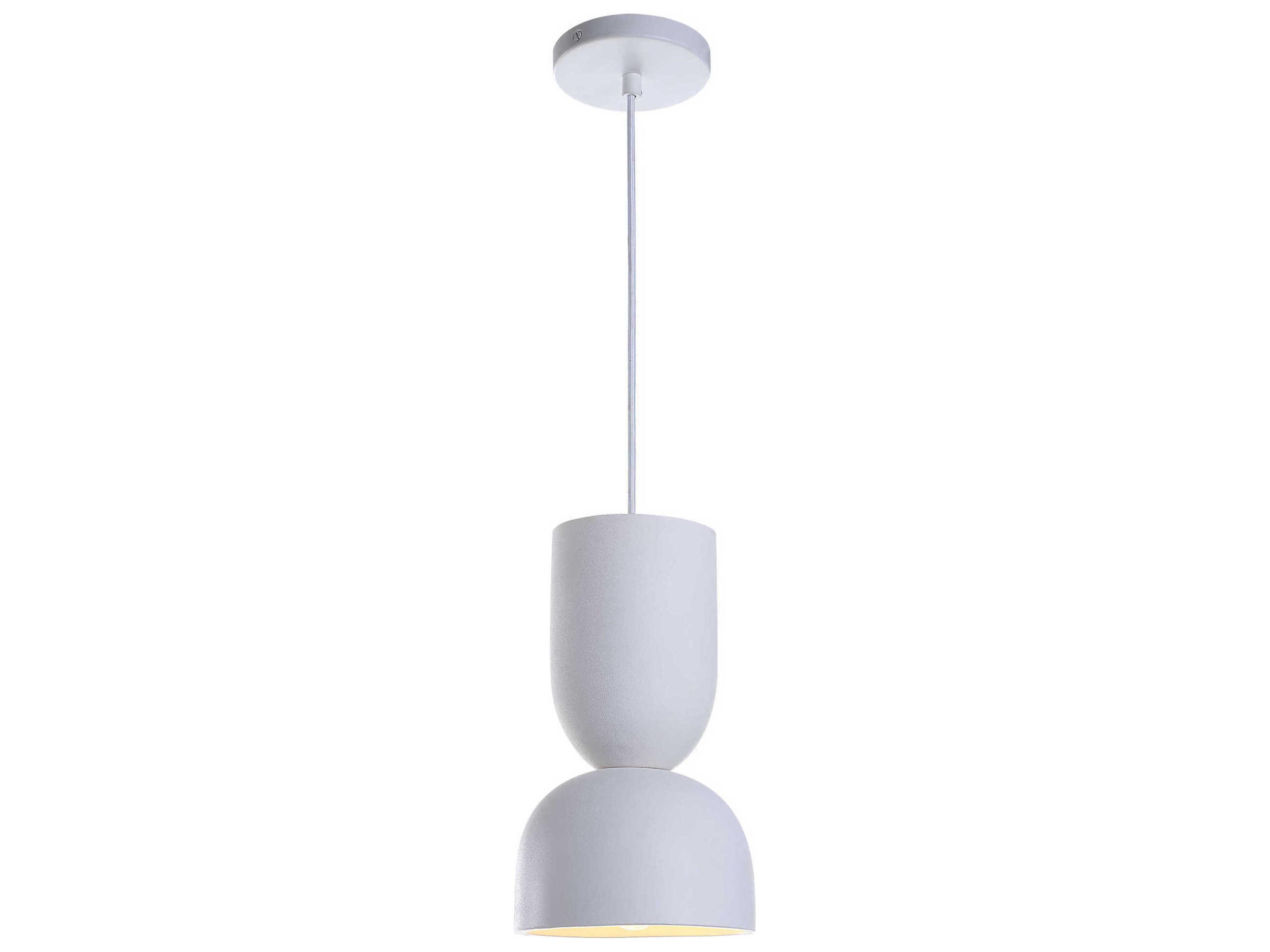 Renwil Kala 1-Light White Mini Pendant