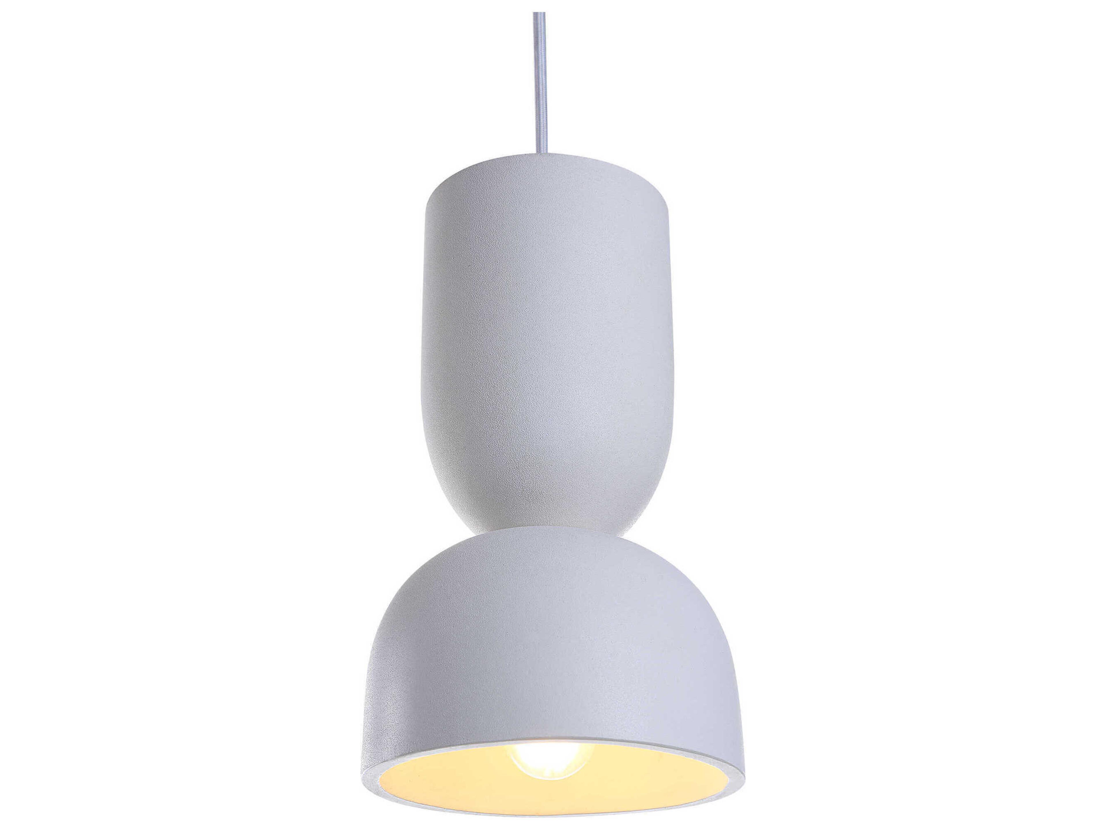 Renwil Kala 1-Light White Mini Pendant
