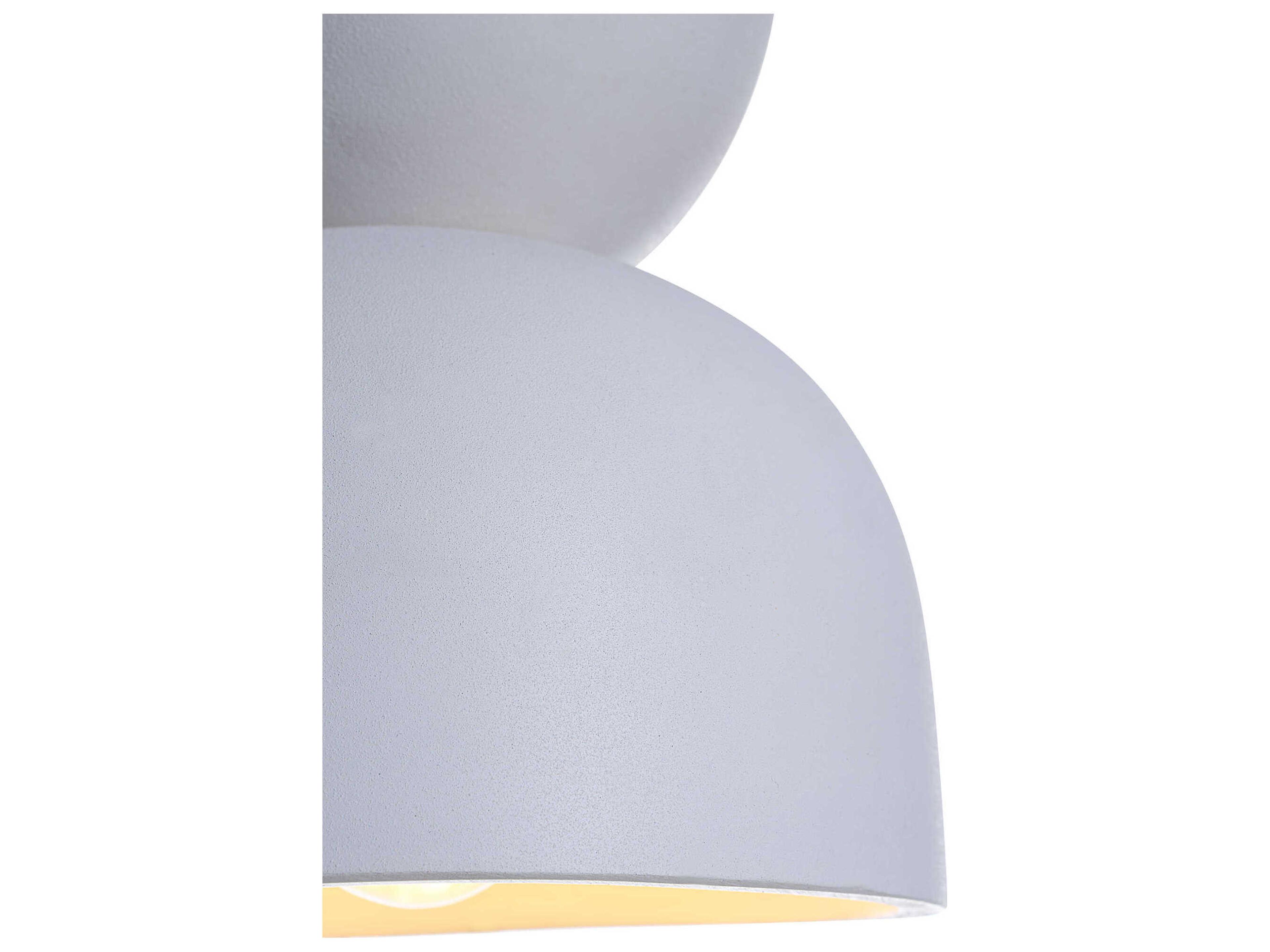 Renwil Kala 1-Light White Mini Pendant