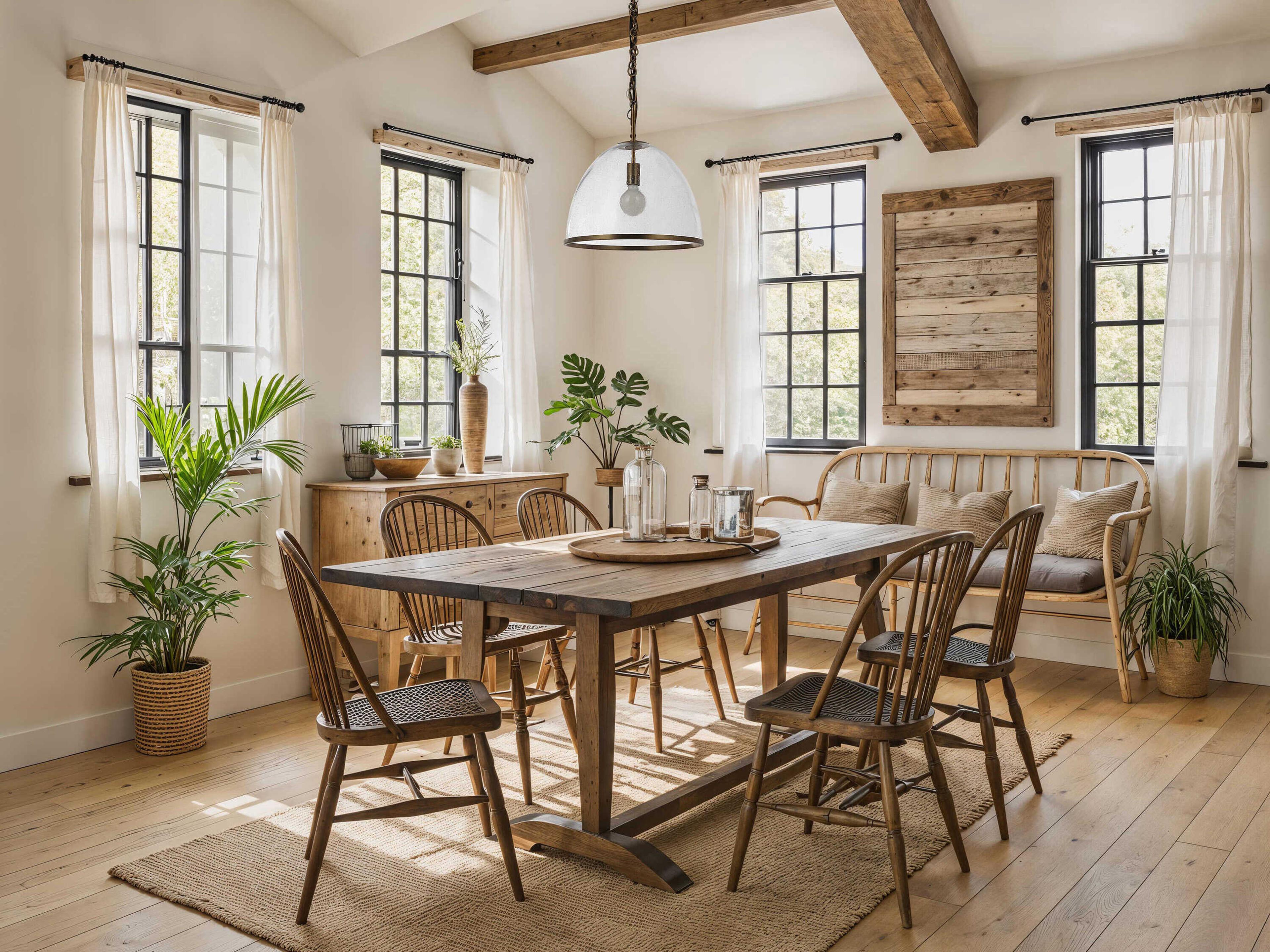 Renwil Dianella 1-Light Plated Dark Antique Brushed Brass Clear Pendant