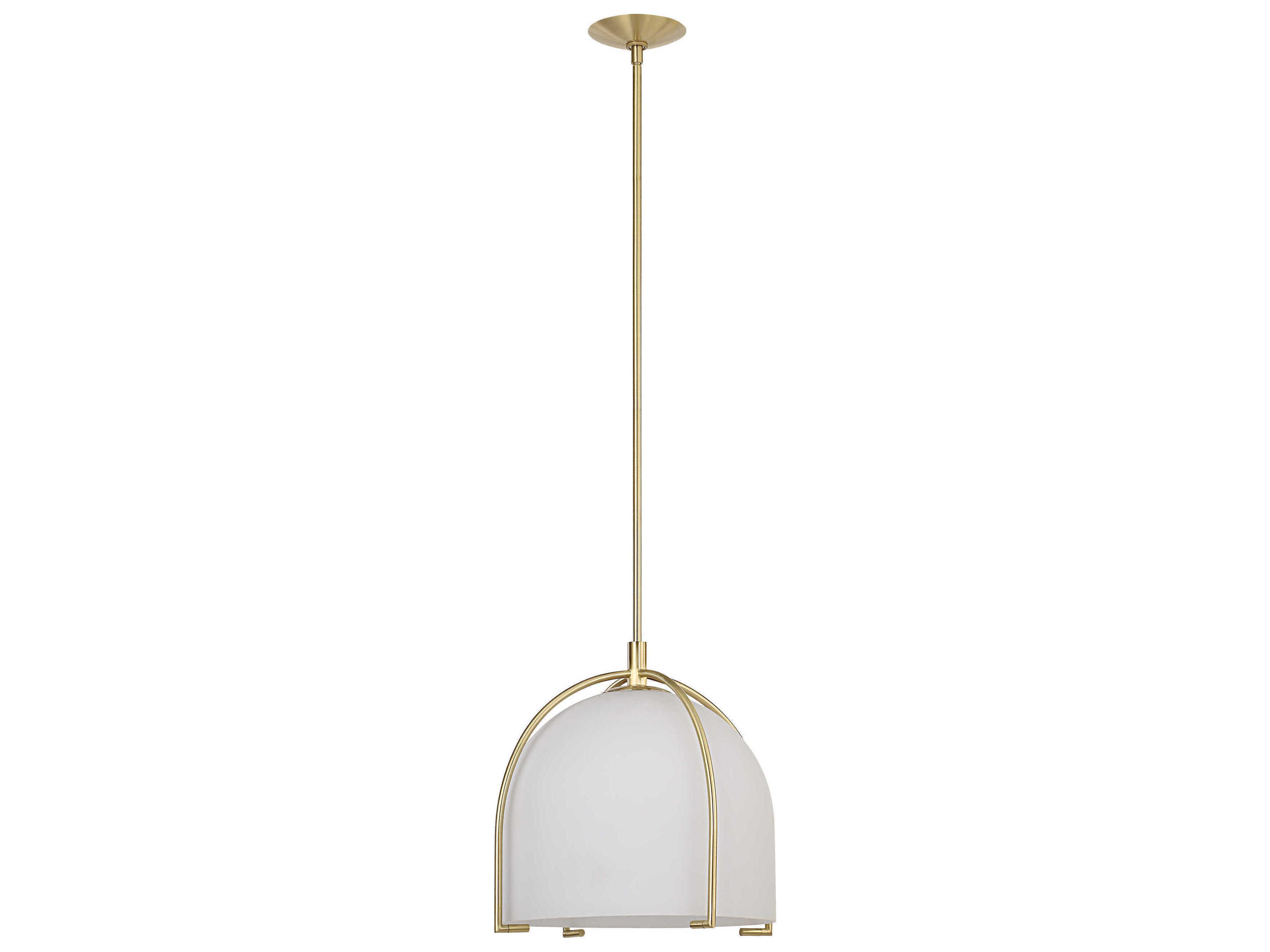 Alicante 1-Light Plated Satin Dark Brass Gold Pendant