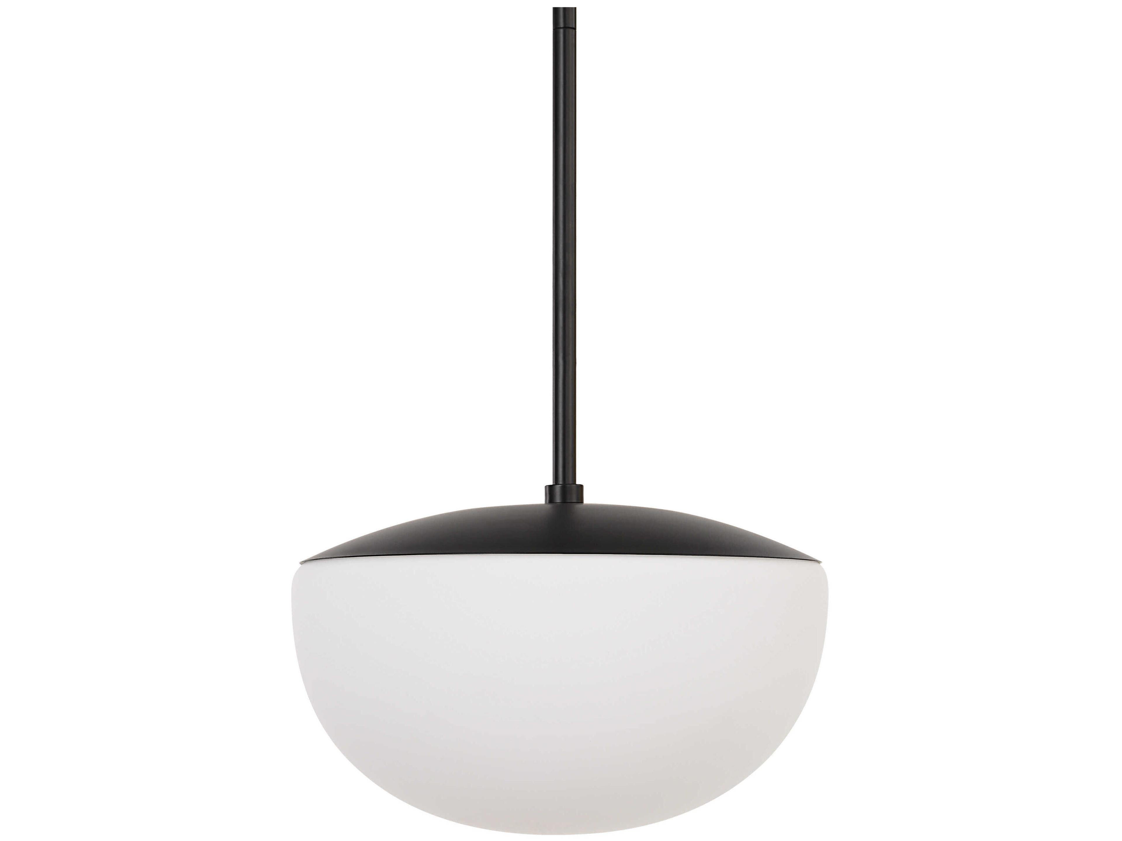 Renwil Aditi 1-Light Black Pendant