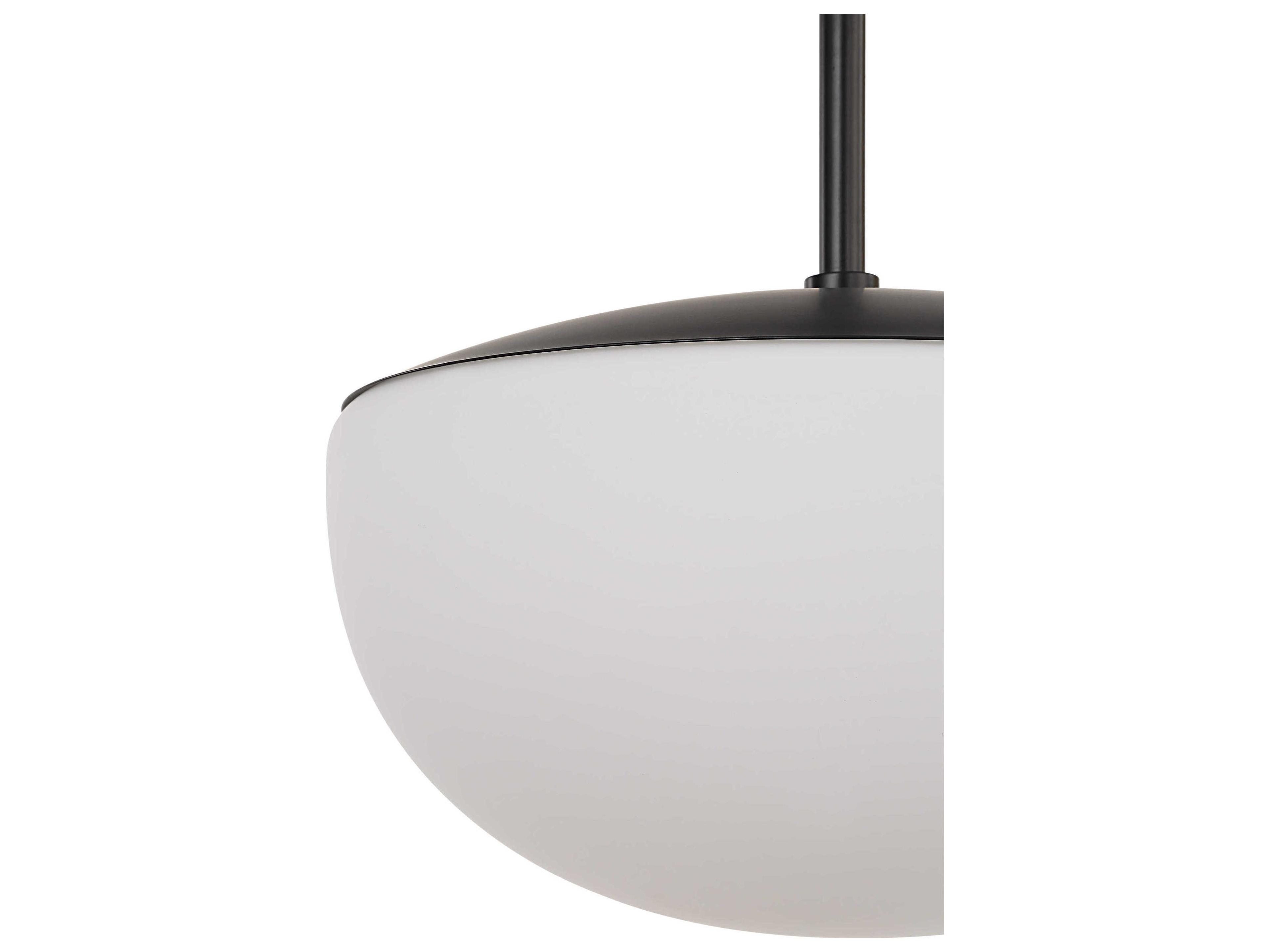 Renwil Aditi 1-Light Black Pendant