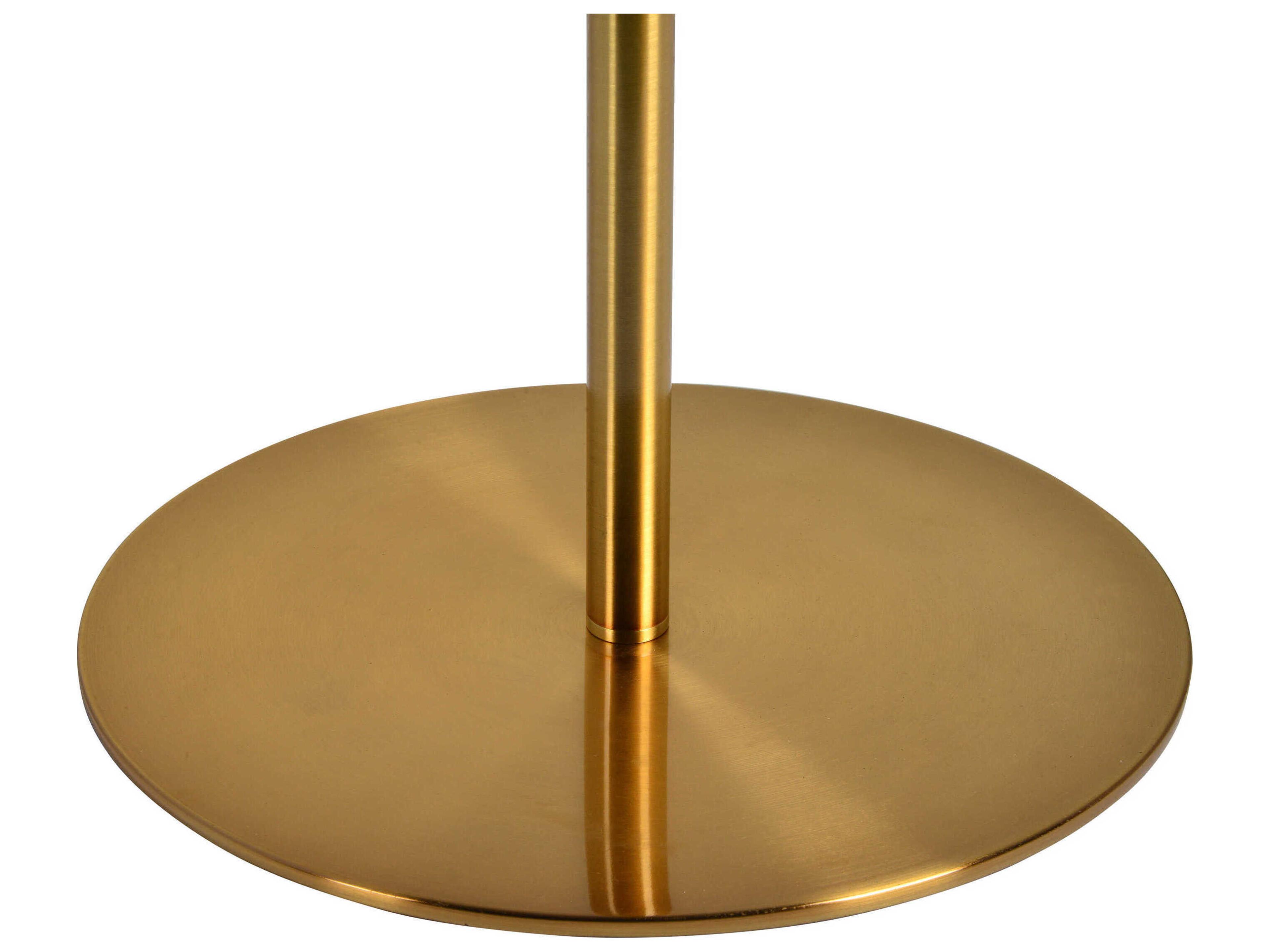 Renwil Radison Antique Brass Floor Lamp