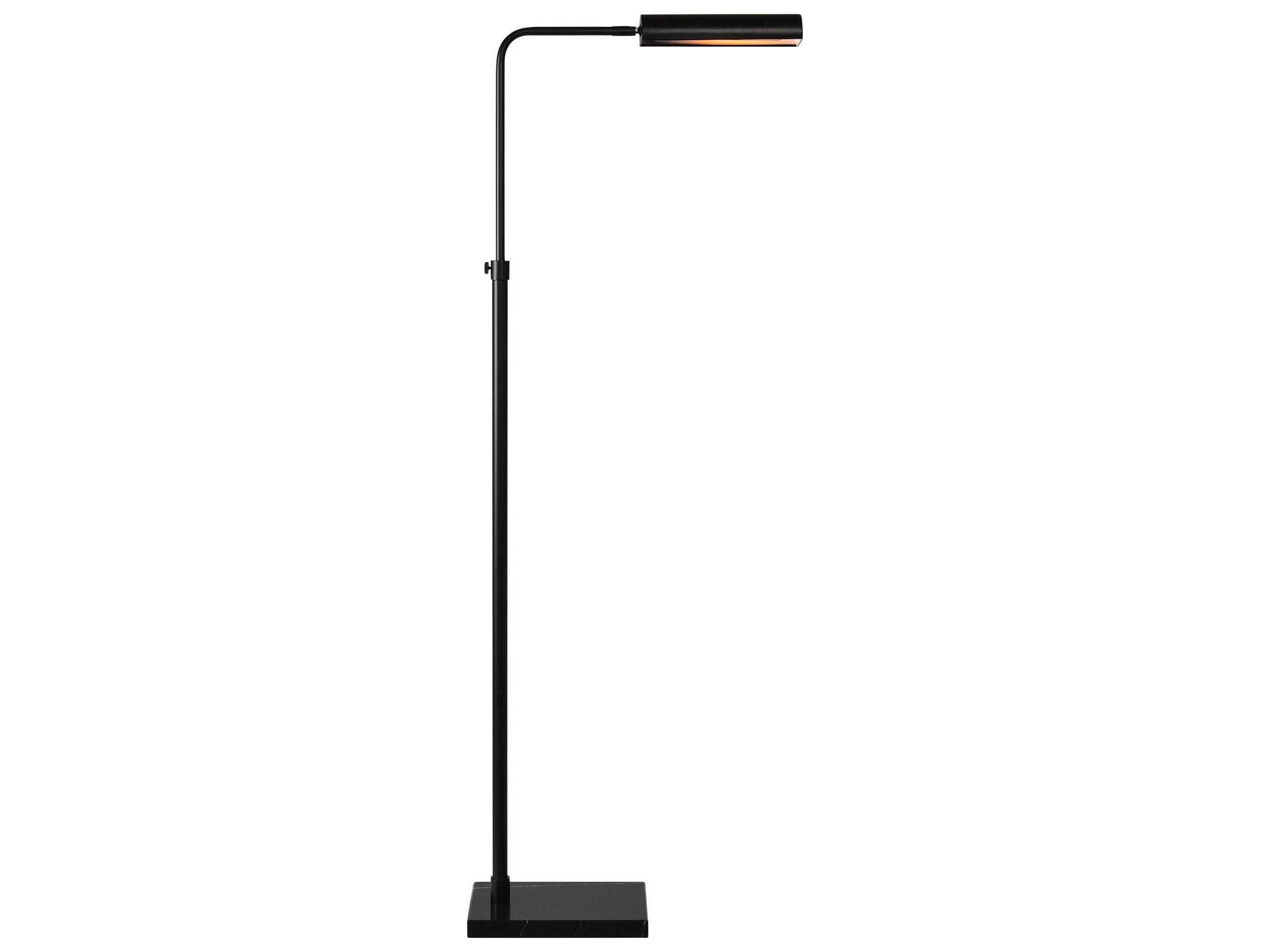 Renwil Fadia Matte Black Iron Floor Lamp