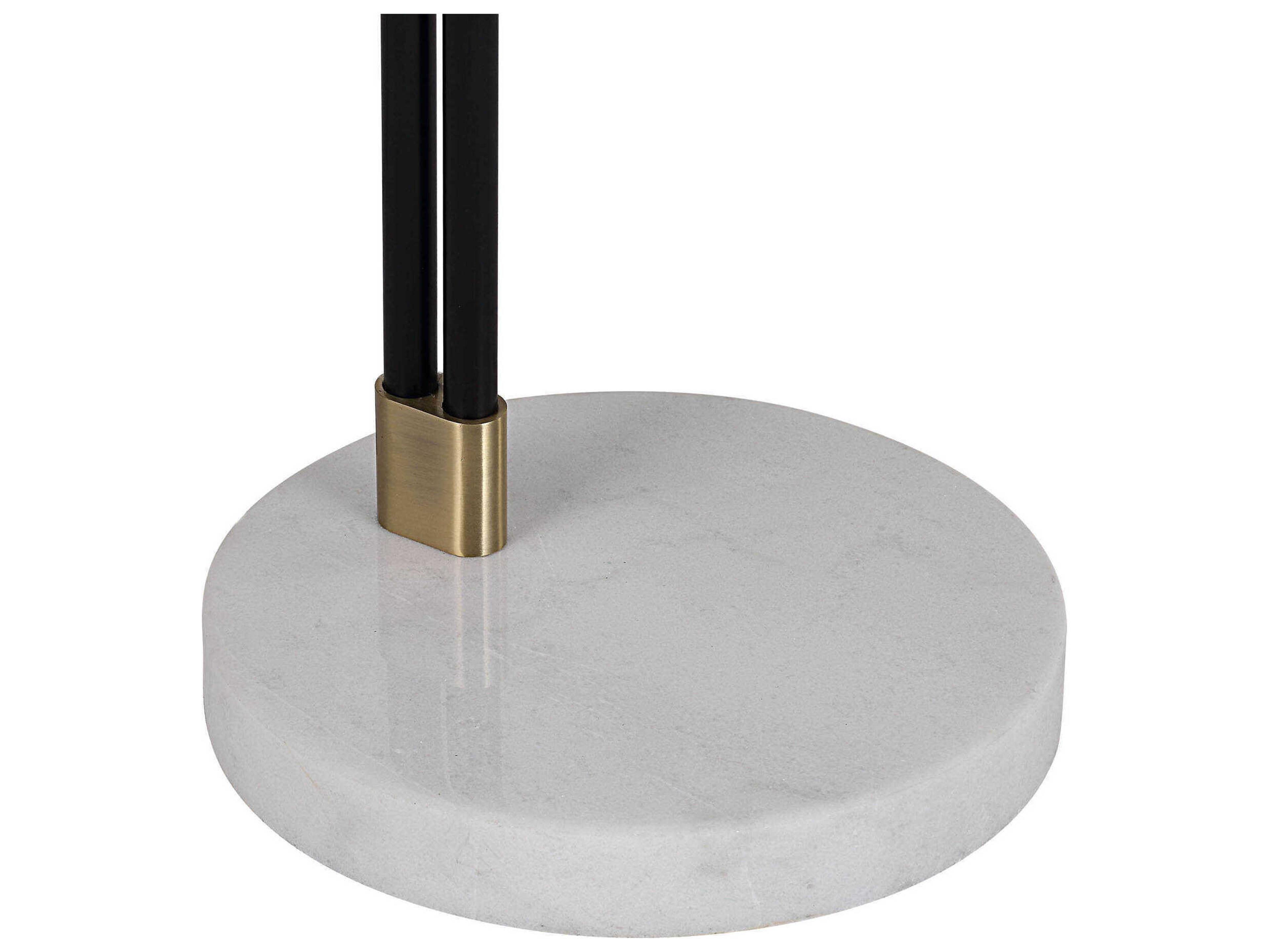 Renwil Wroxton Antique Brass Floor Lamp