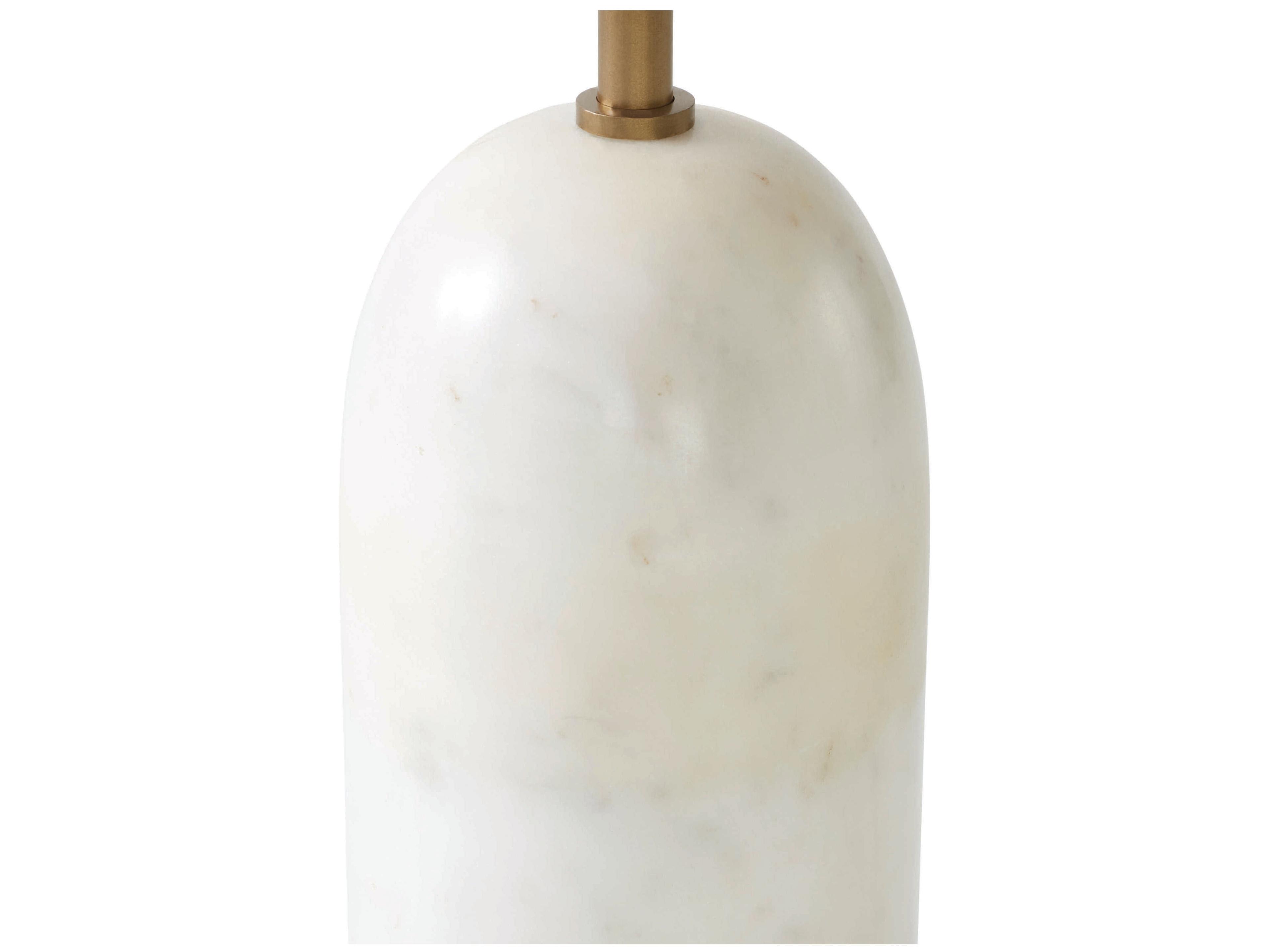 Renwil Lozica Antique Brushed Brass Floor Lamp