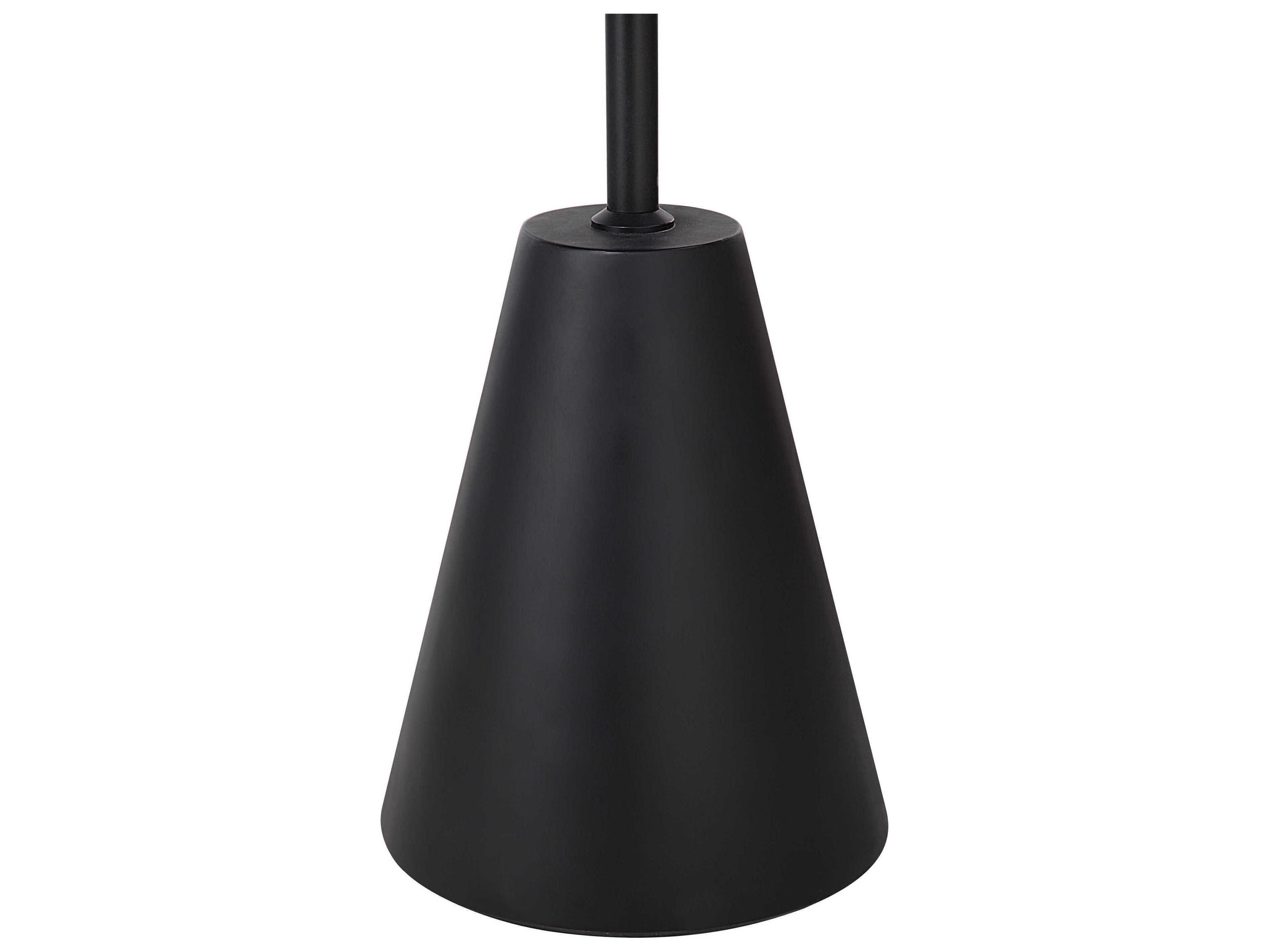 Renwil Cooke Matte Black Floor Lamp