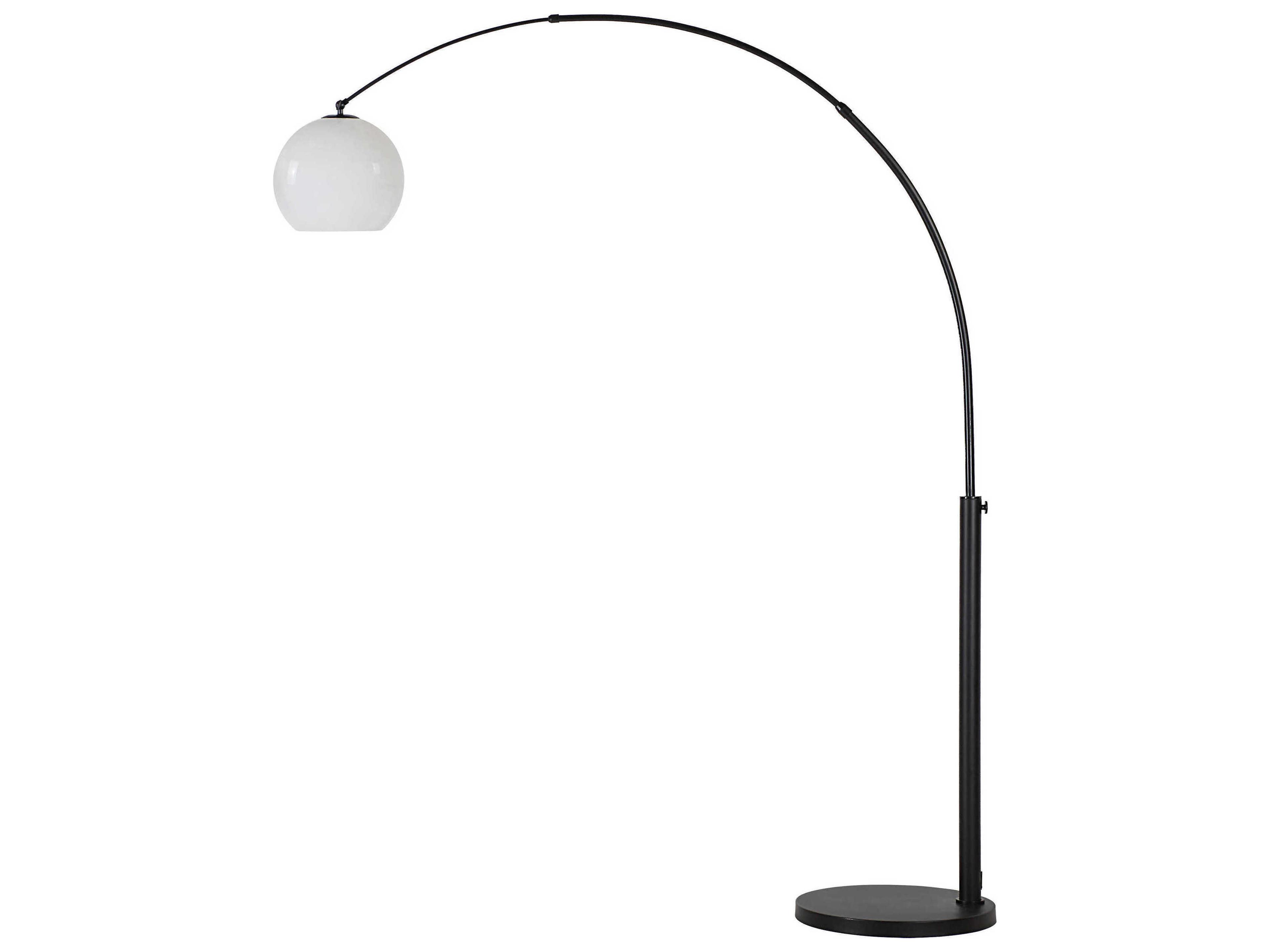 Pura Powder Coated Black Floor Lamp
