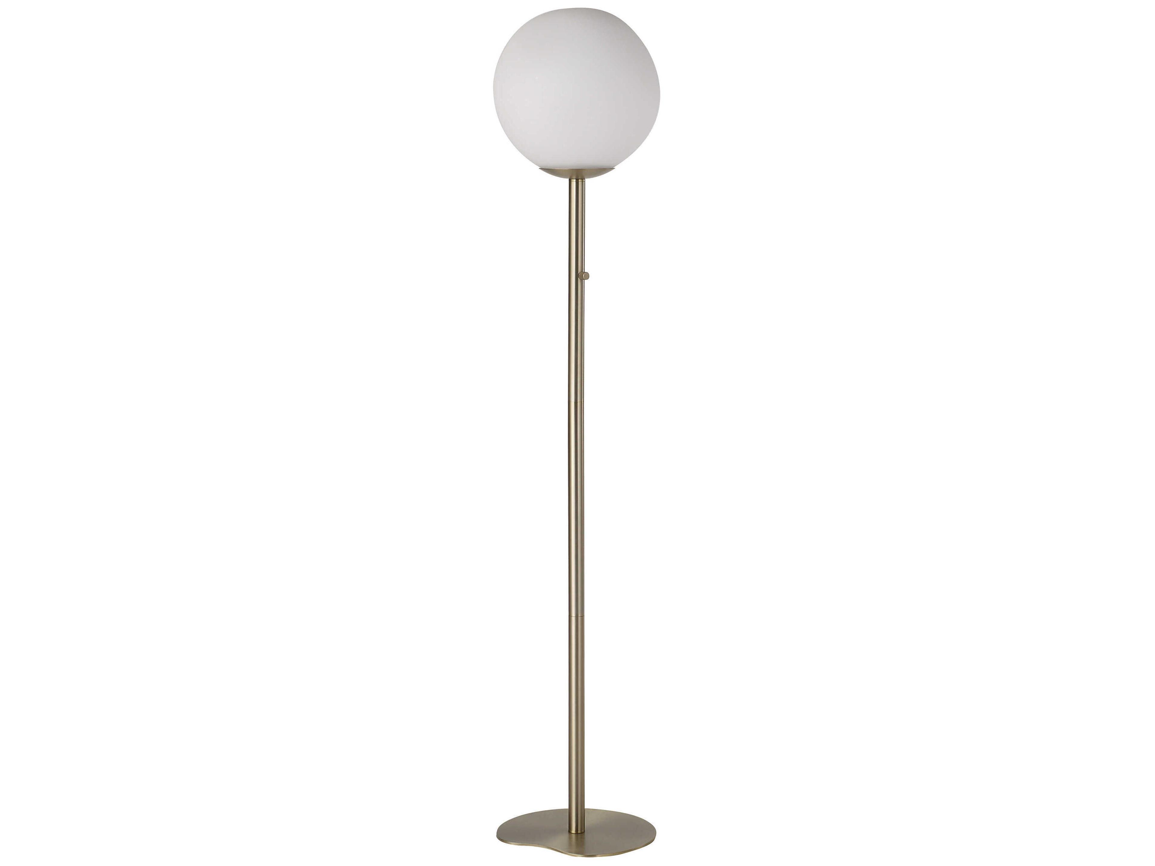 Renwil Koloa Plated Champagne Gold Floor Lamp