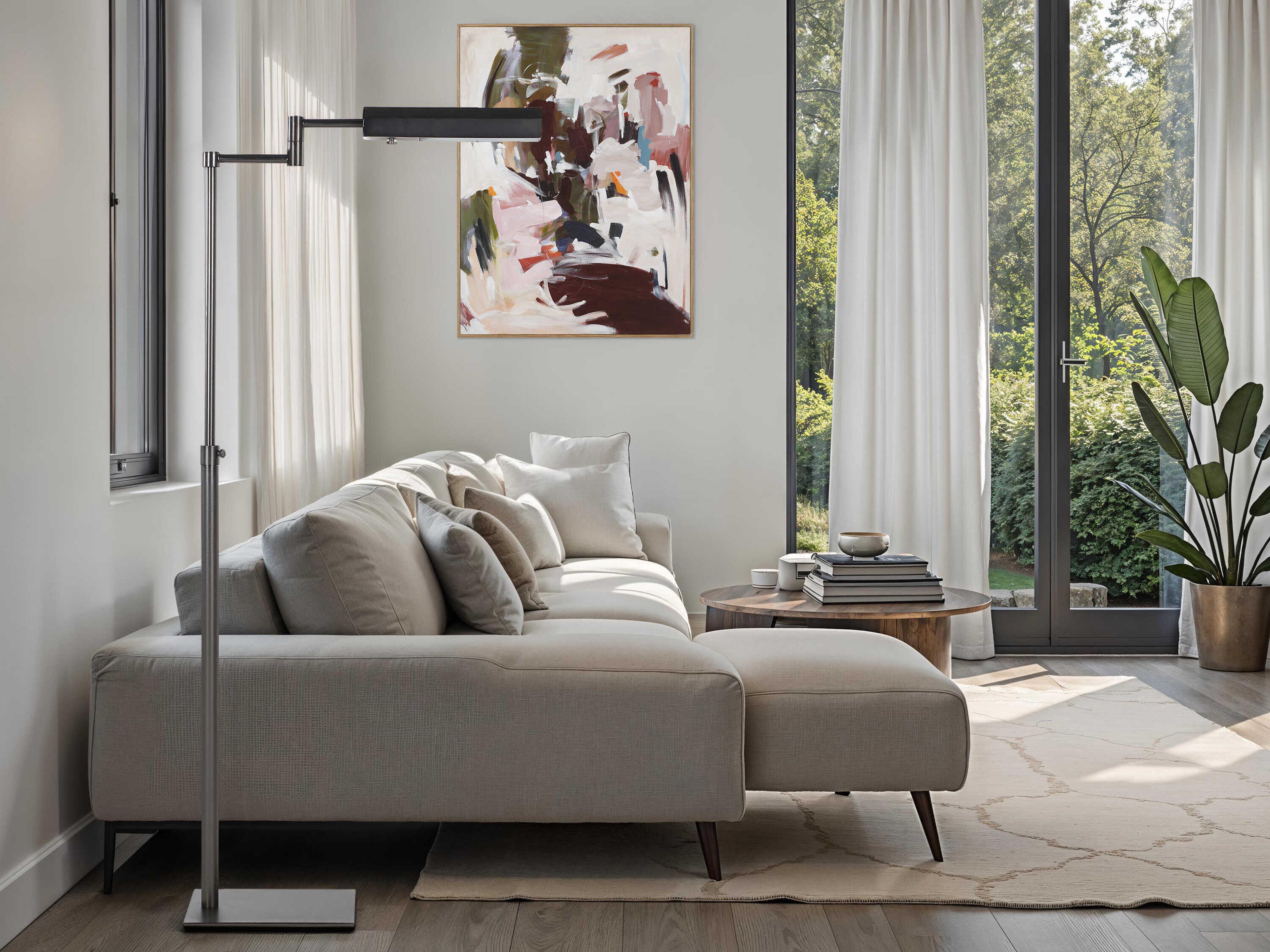 Renwil Thiva Bronze Floor Lamp