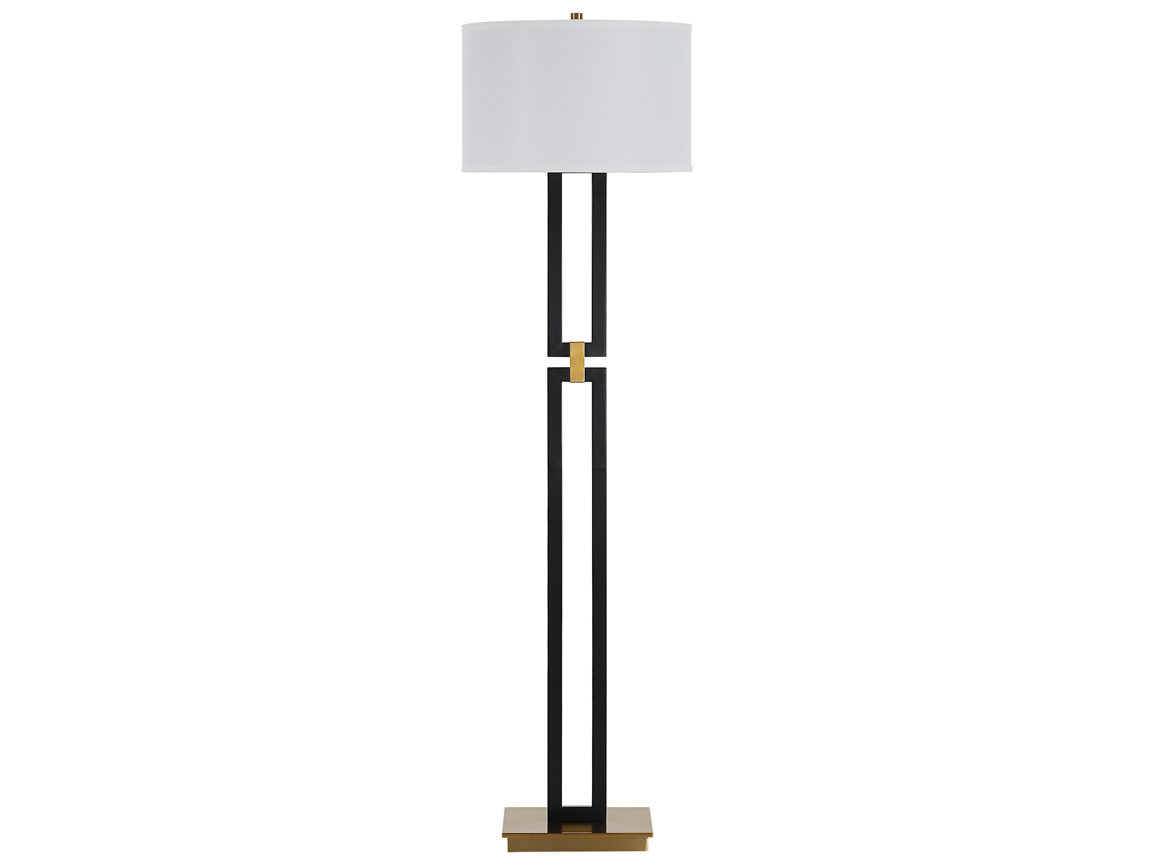 Theo Matte Black Floor Lamp