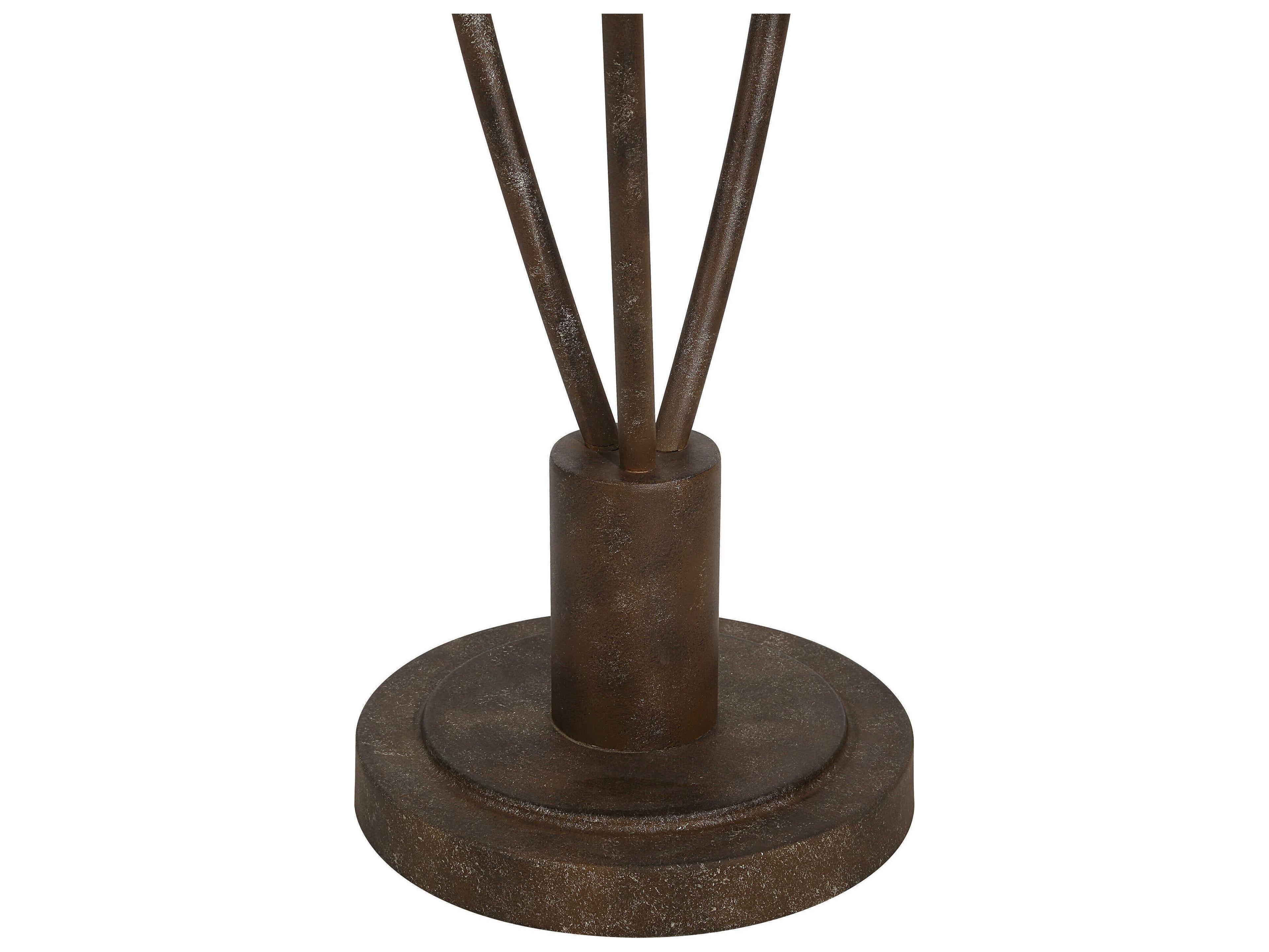 Renwil Soan Copper Bronze Gold Floor Lamp