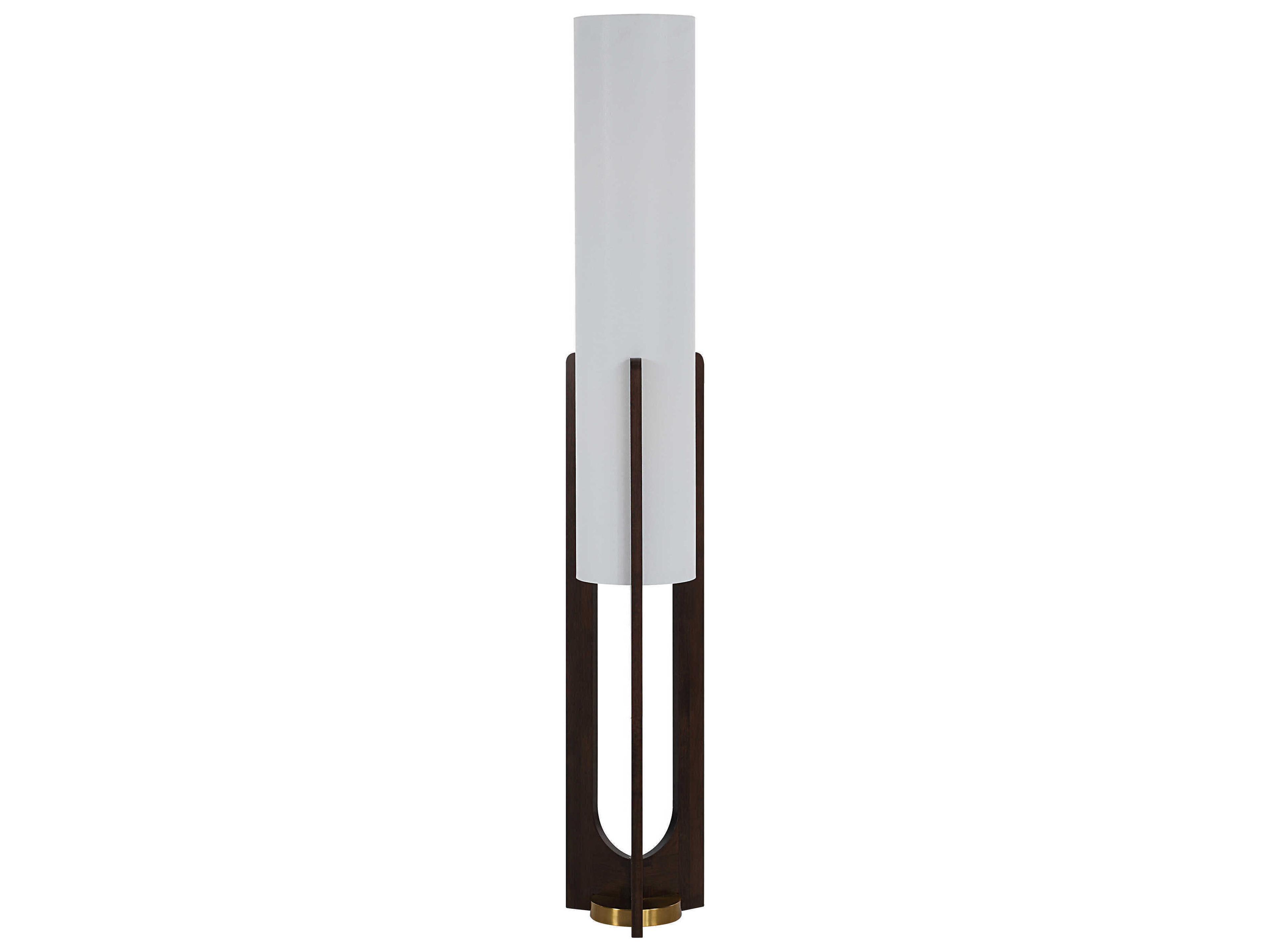 Mael Warm Gold Brown Floor Lamp