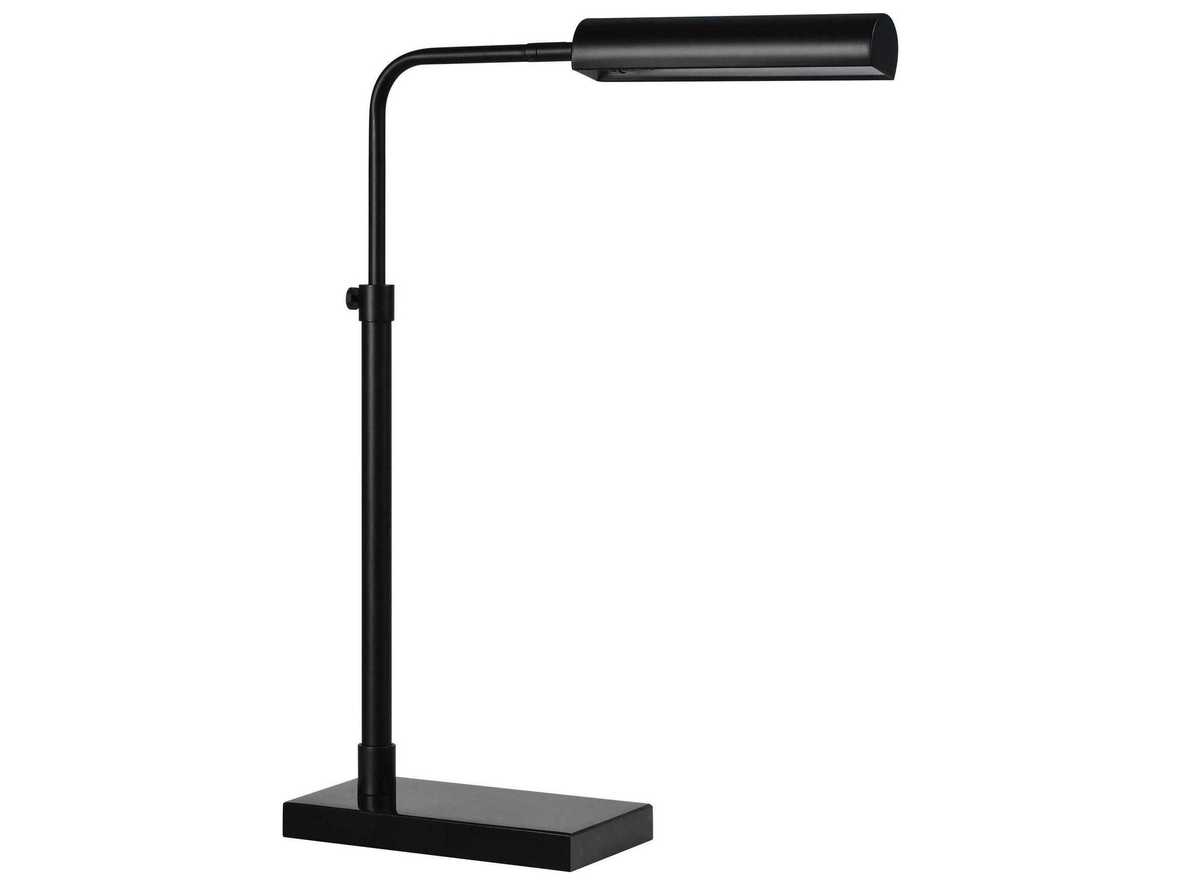 Fabolia Matte Black Iron Desk Lamp