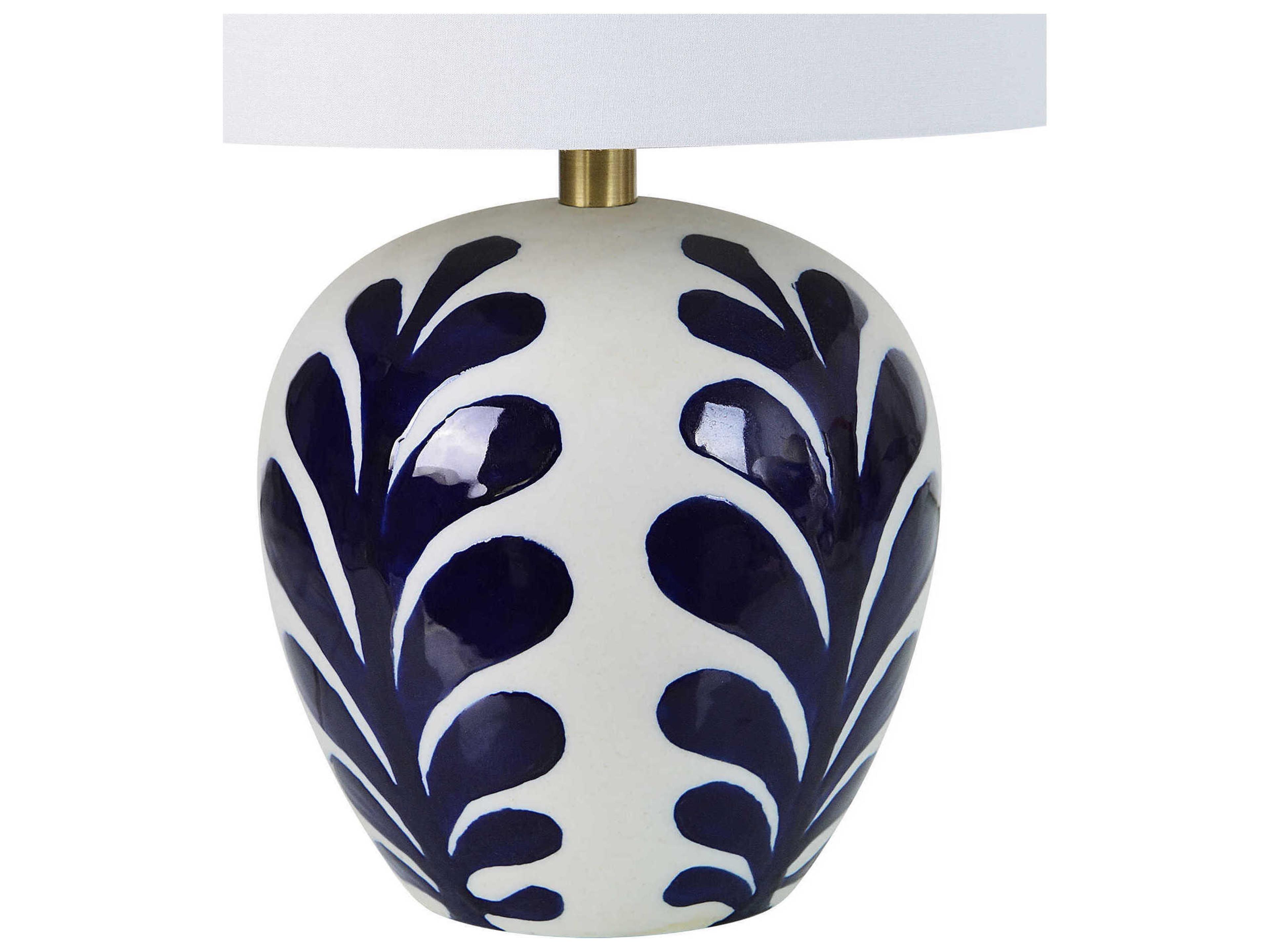 Renwil Darina Blue Table Lamp