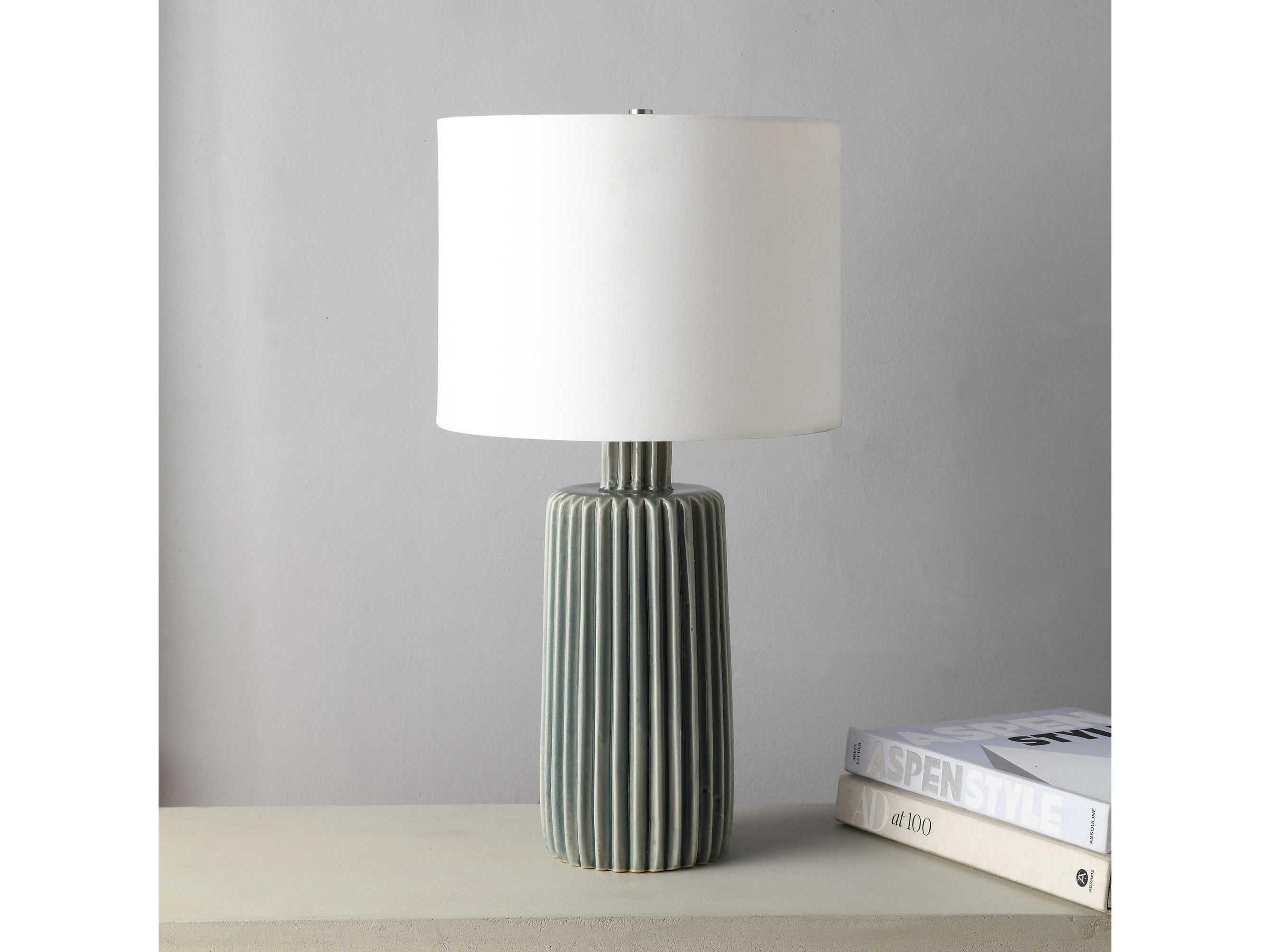 Renwil Roza Olive Green Buffet Lamp