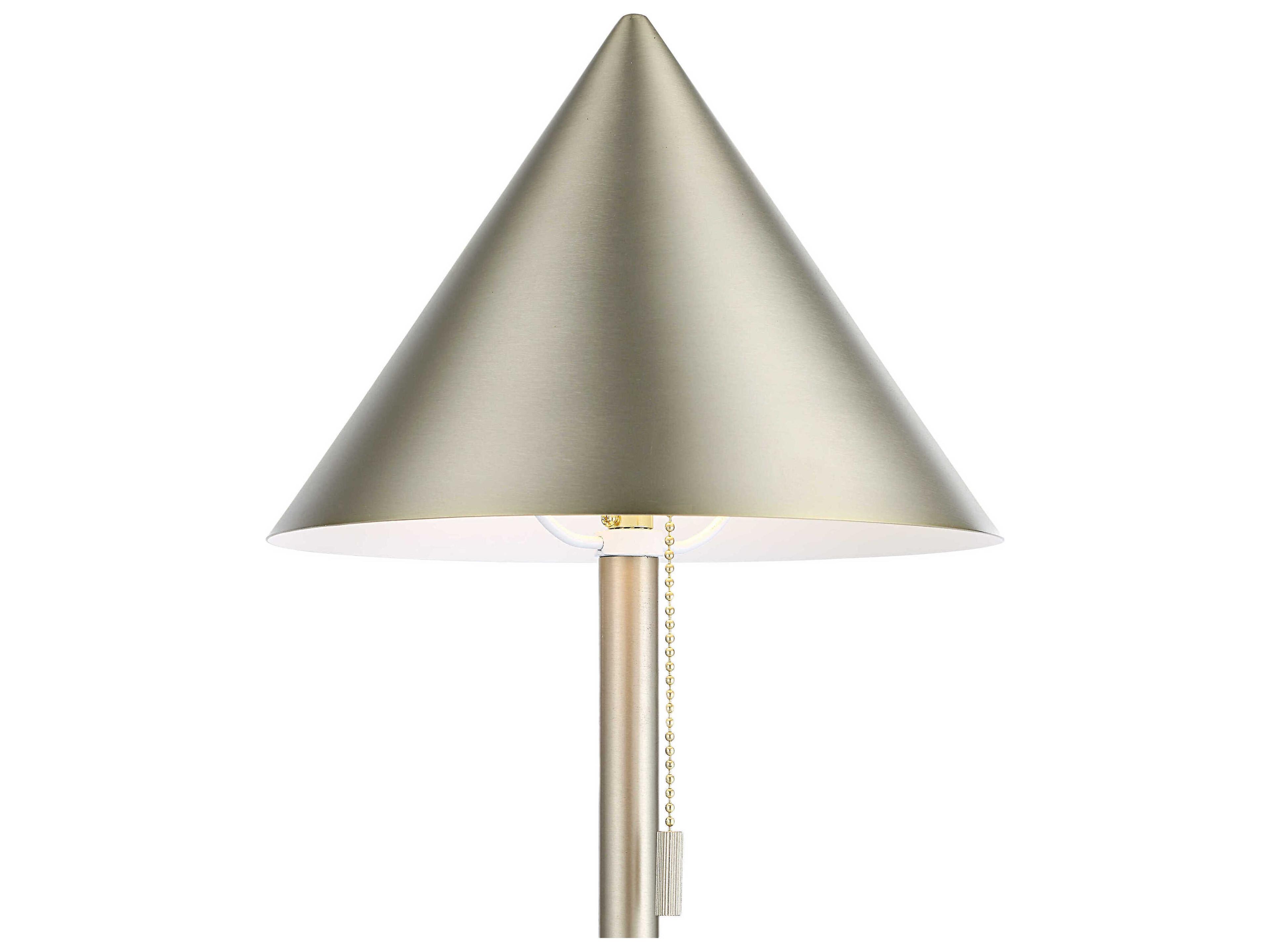 Renwil Paros Champagne Plated Iron Gold Buffet Lamp