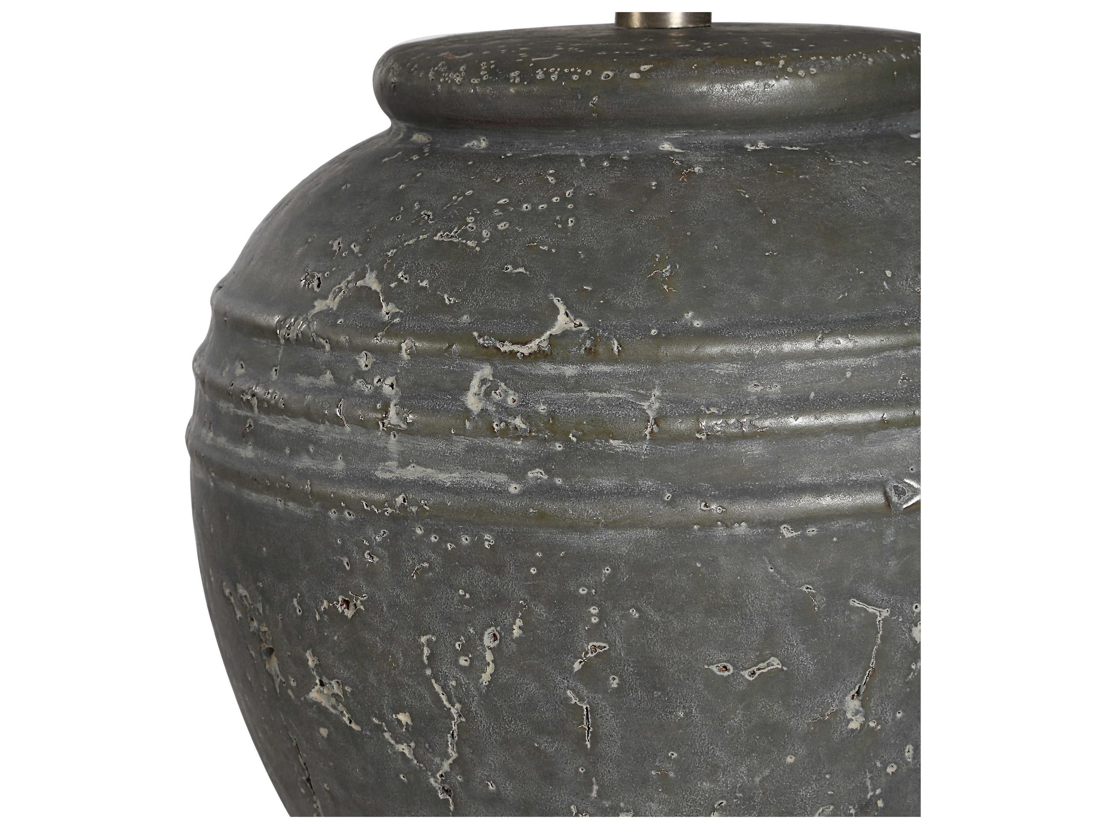 Renwil Lino Olive Wash Green Table Lamp