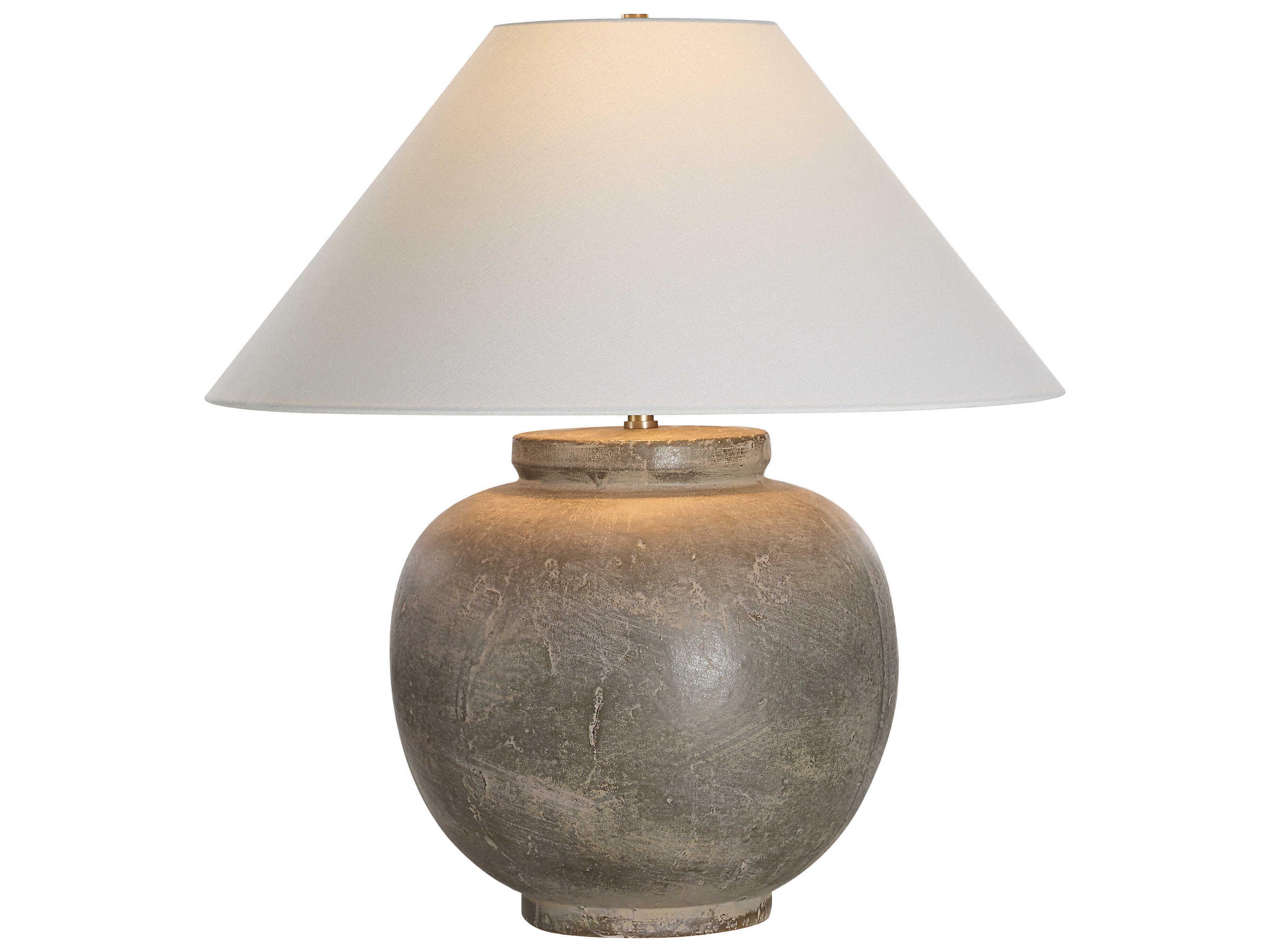 Renwil Olivia Olive Wash Green Buffet Lamp