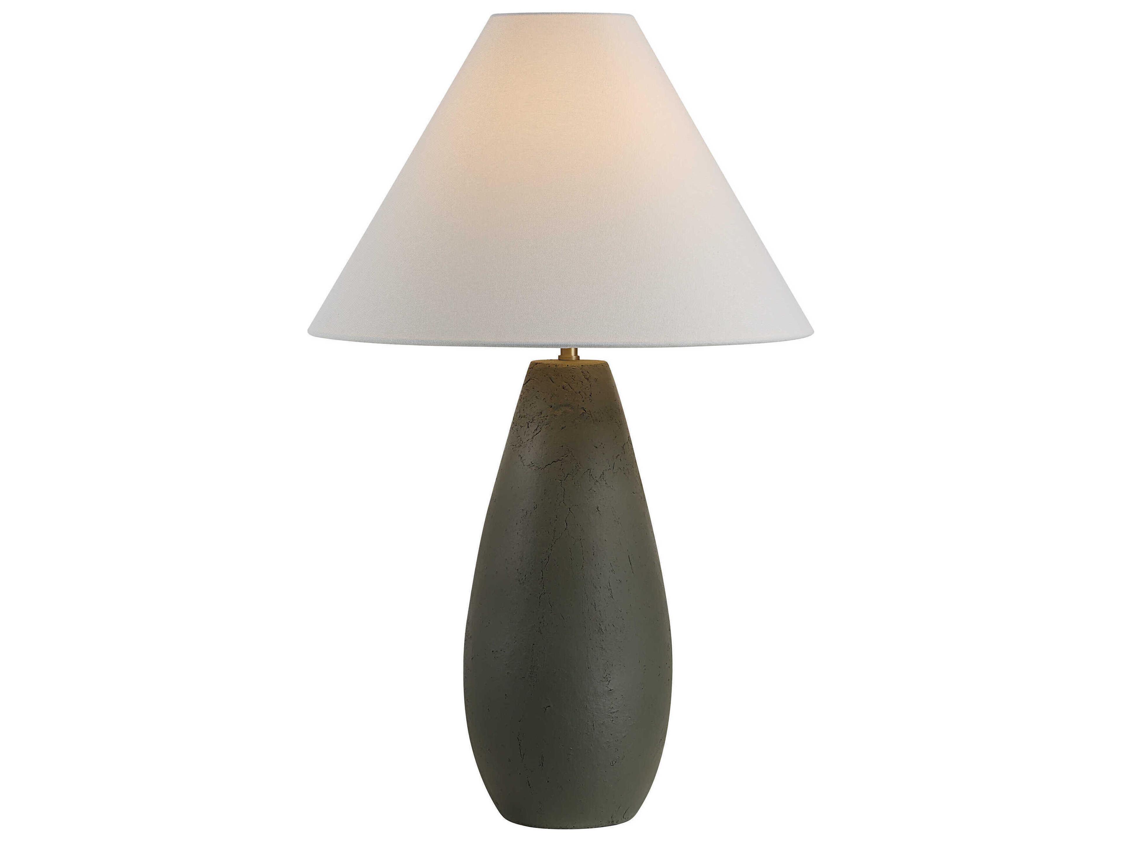 Renwil Olso Dark Olive Green Buffet Lamp