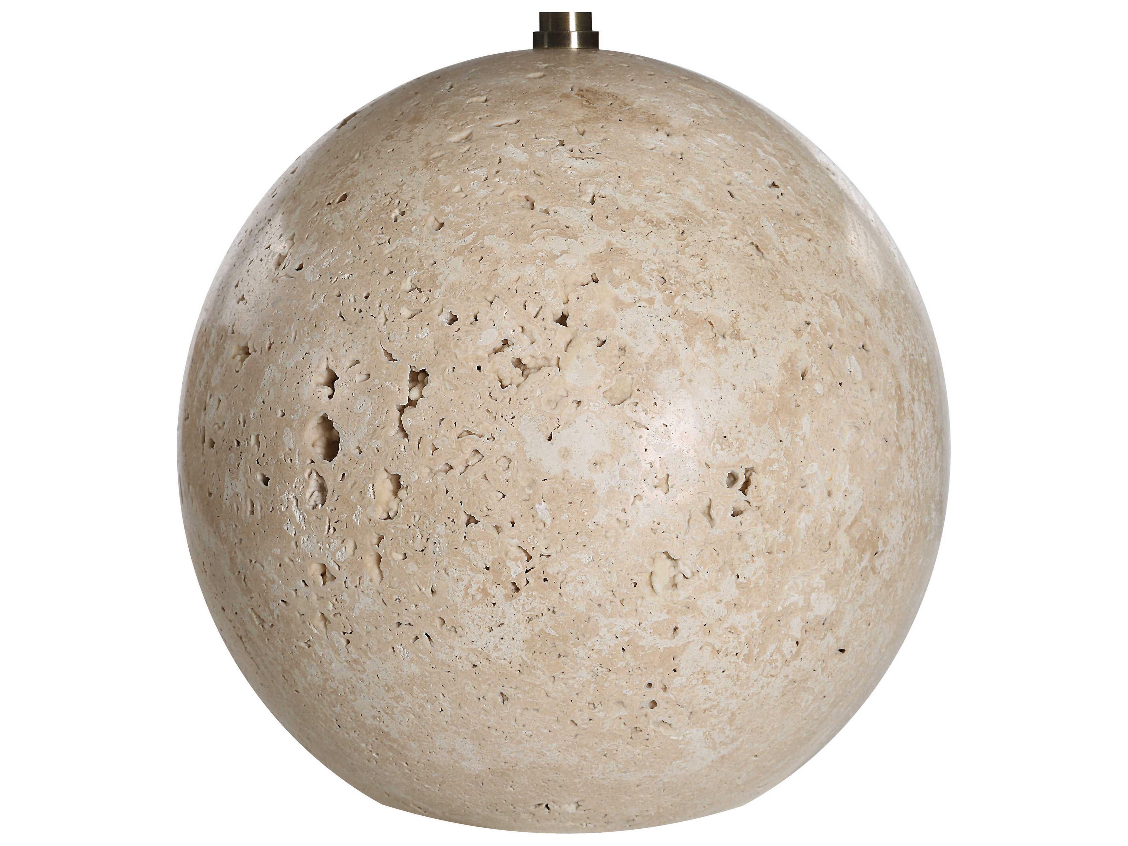 Renwil Assen Cream Ivory Linen Off White Table Lamp