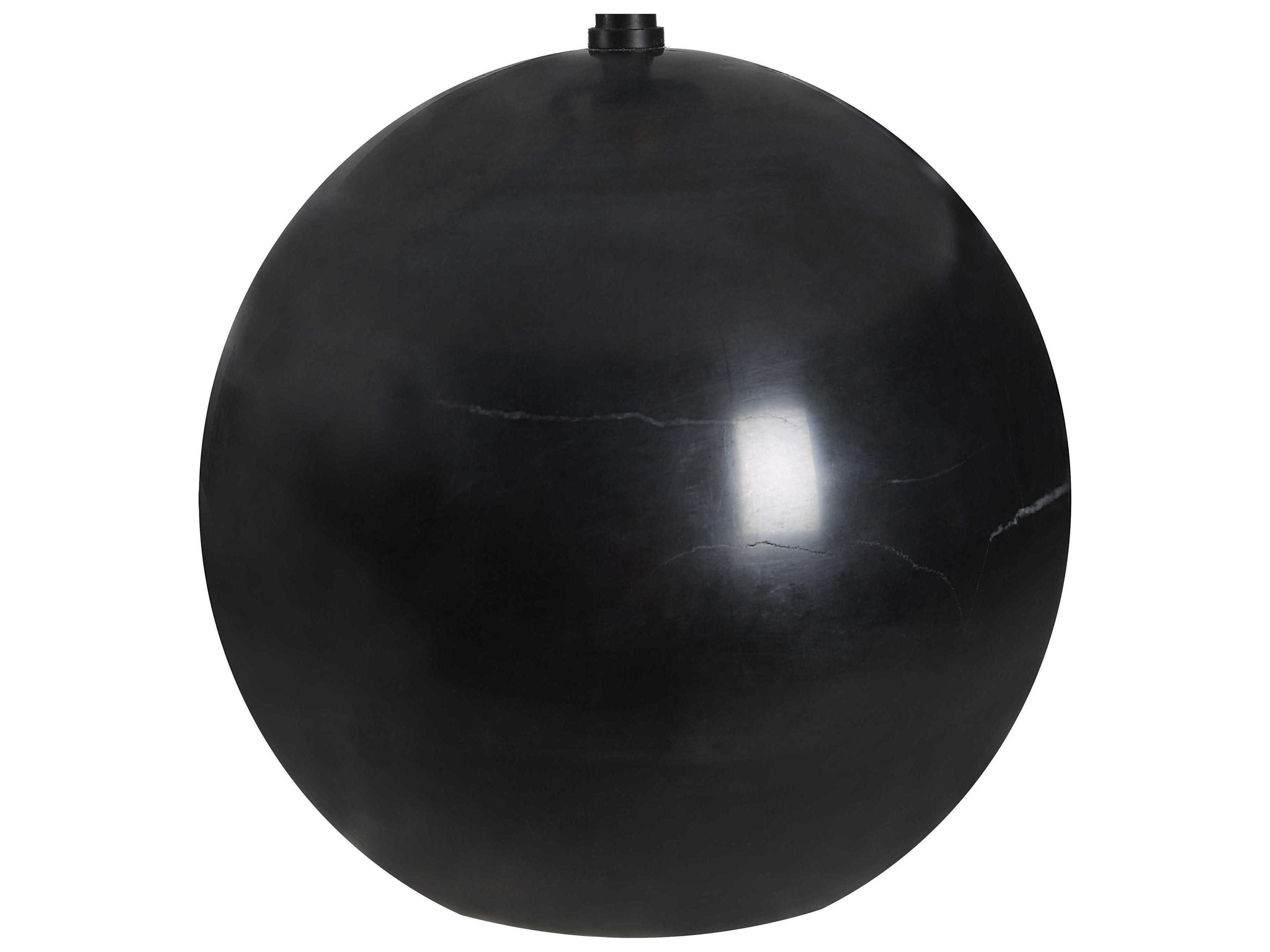 Renwil Brienne Black Ivory Linen Table Lamp