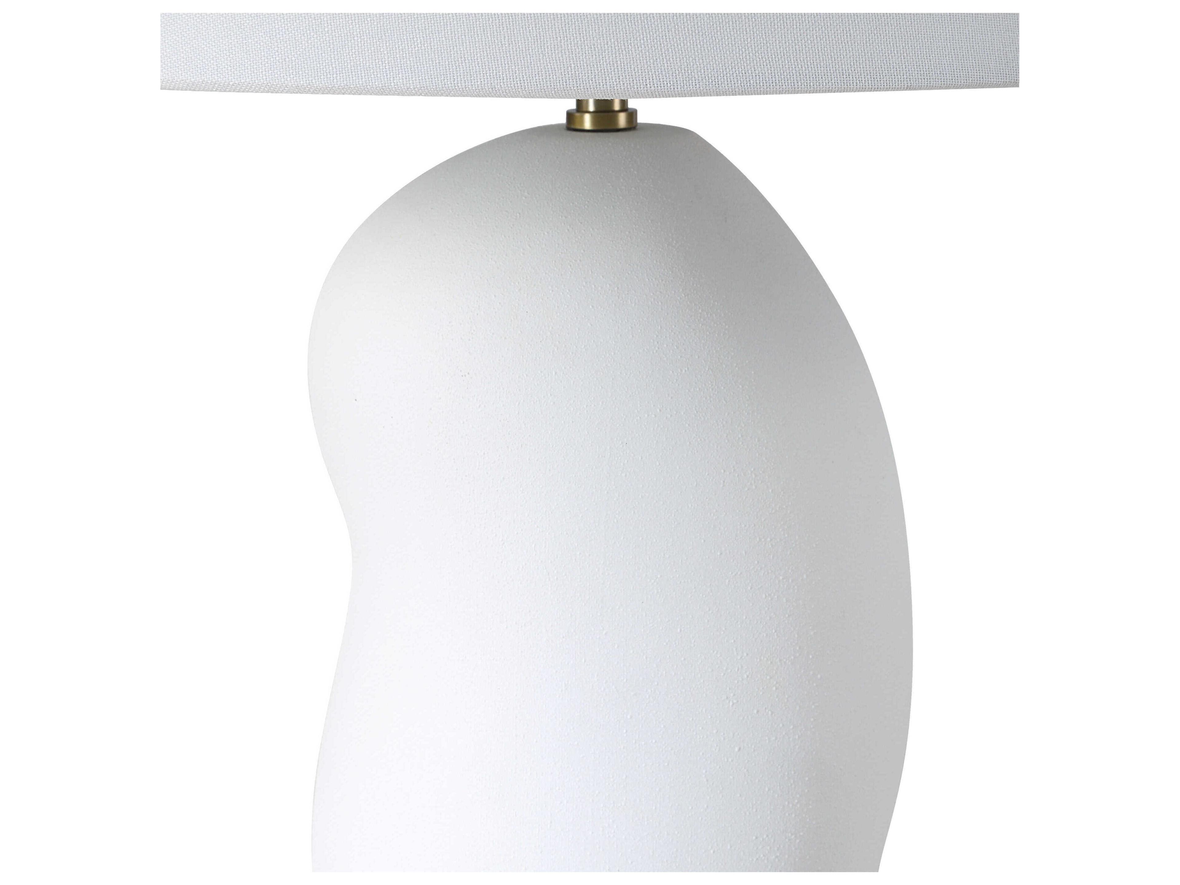 Renwil Katya Matte White Buffet Lamp
