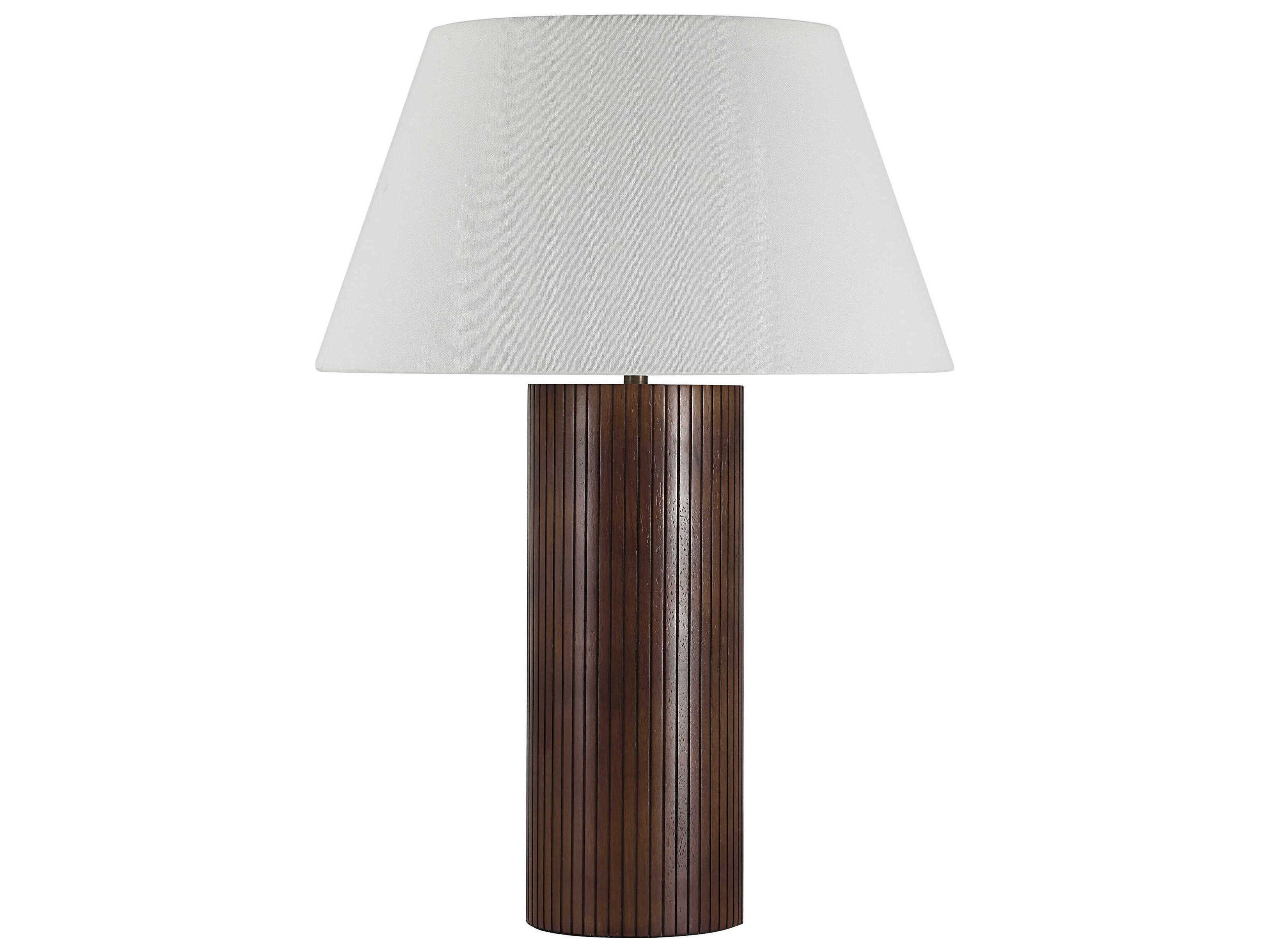 Sanya Natural Brown Buffet Lamp