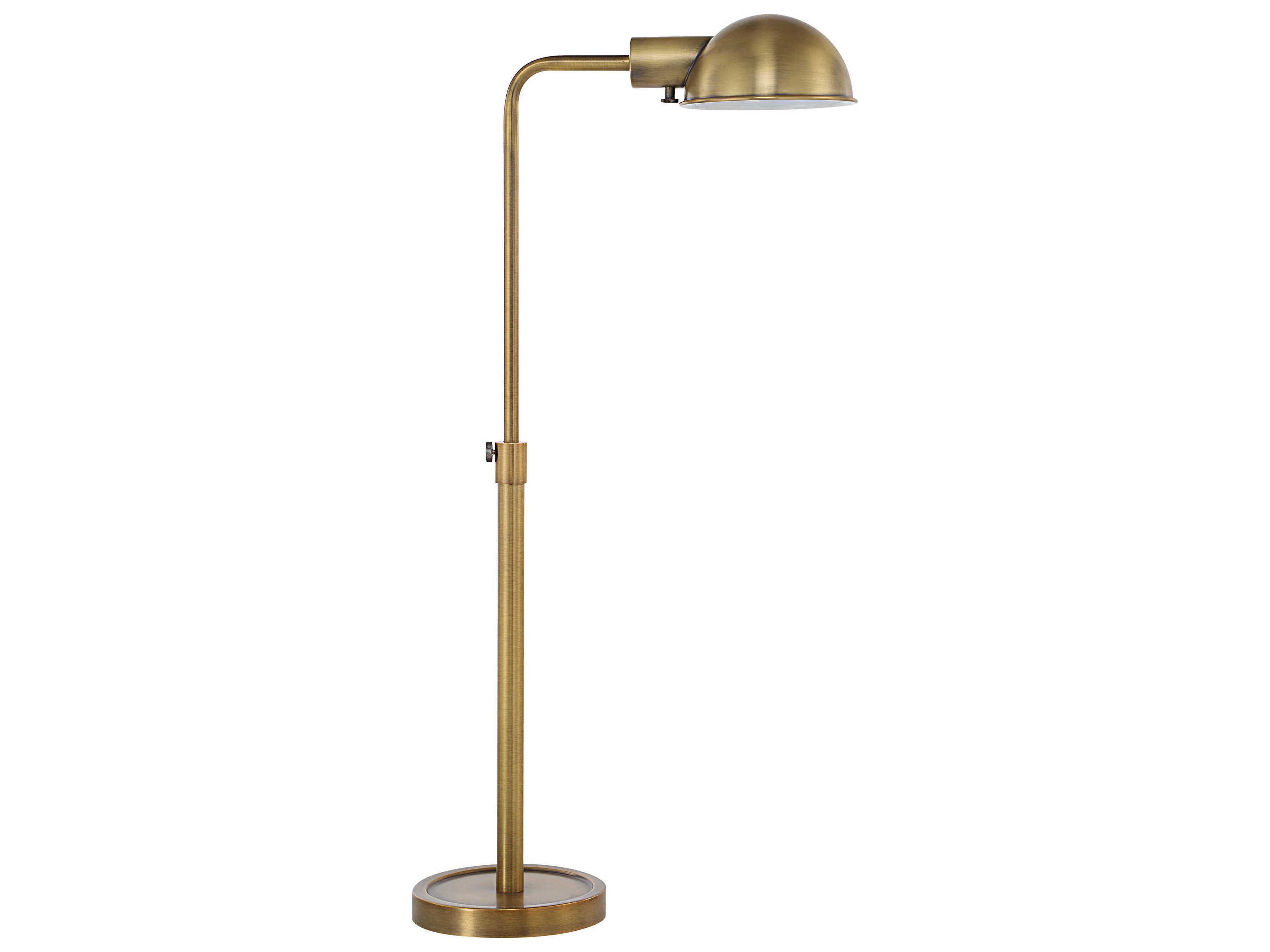 Halle Plated Yellow Gold Desk Lamp