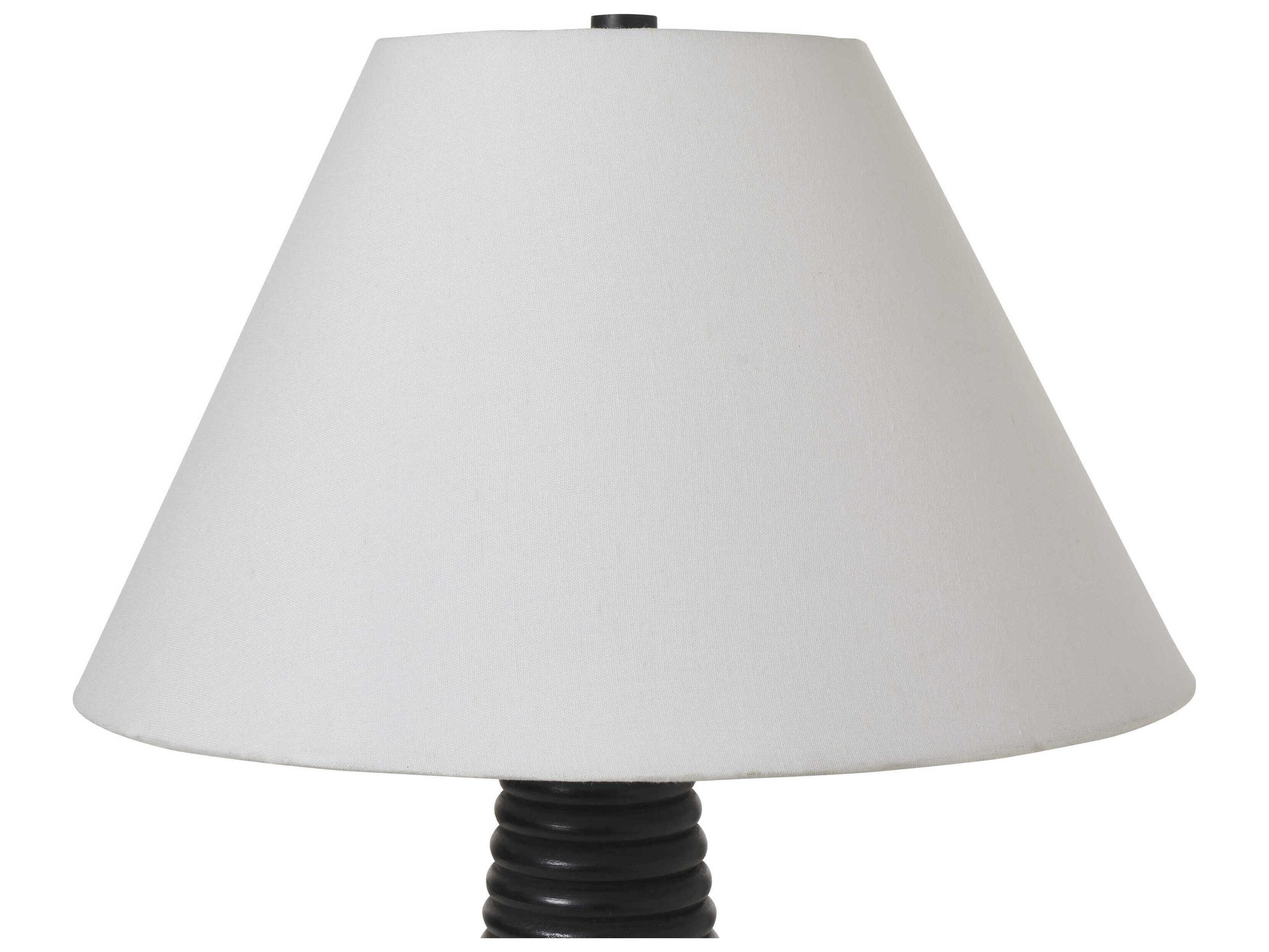 Renwil Kailua Painted Black Buffet Lamp