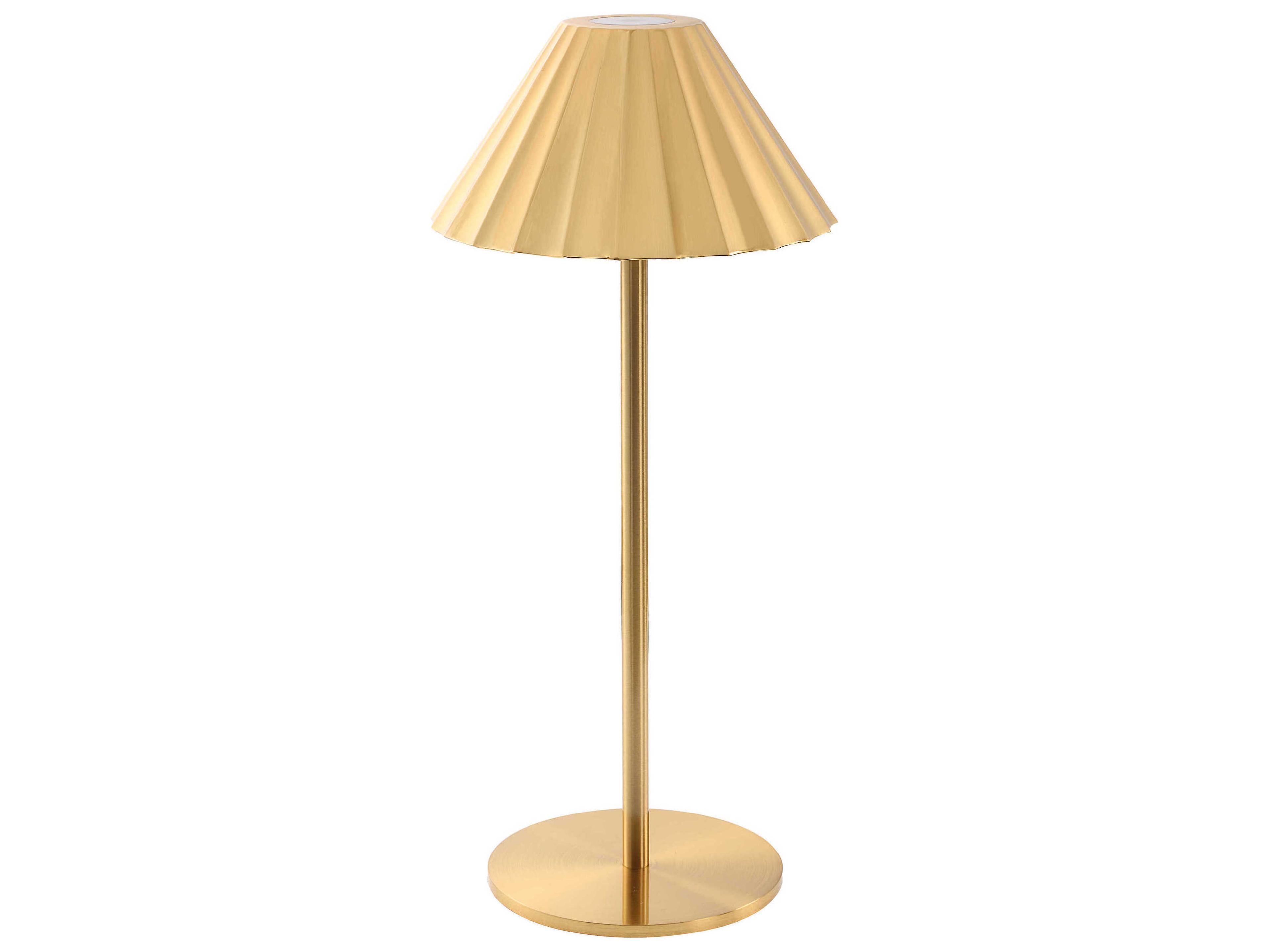 Renwil Ginevra Plated Gold Table Lamp