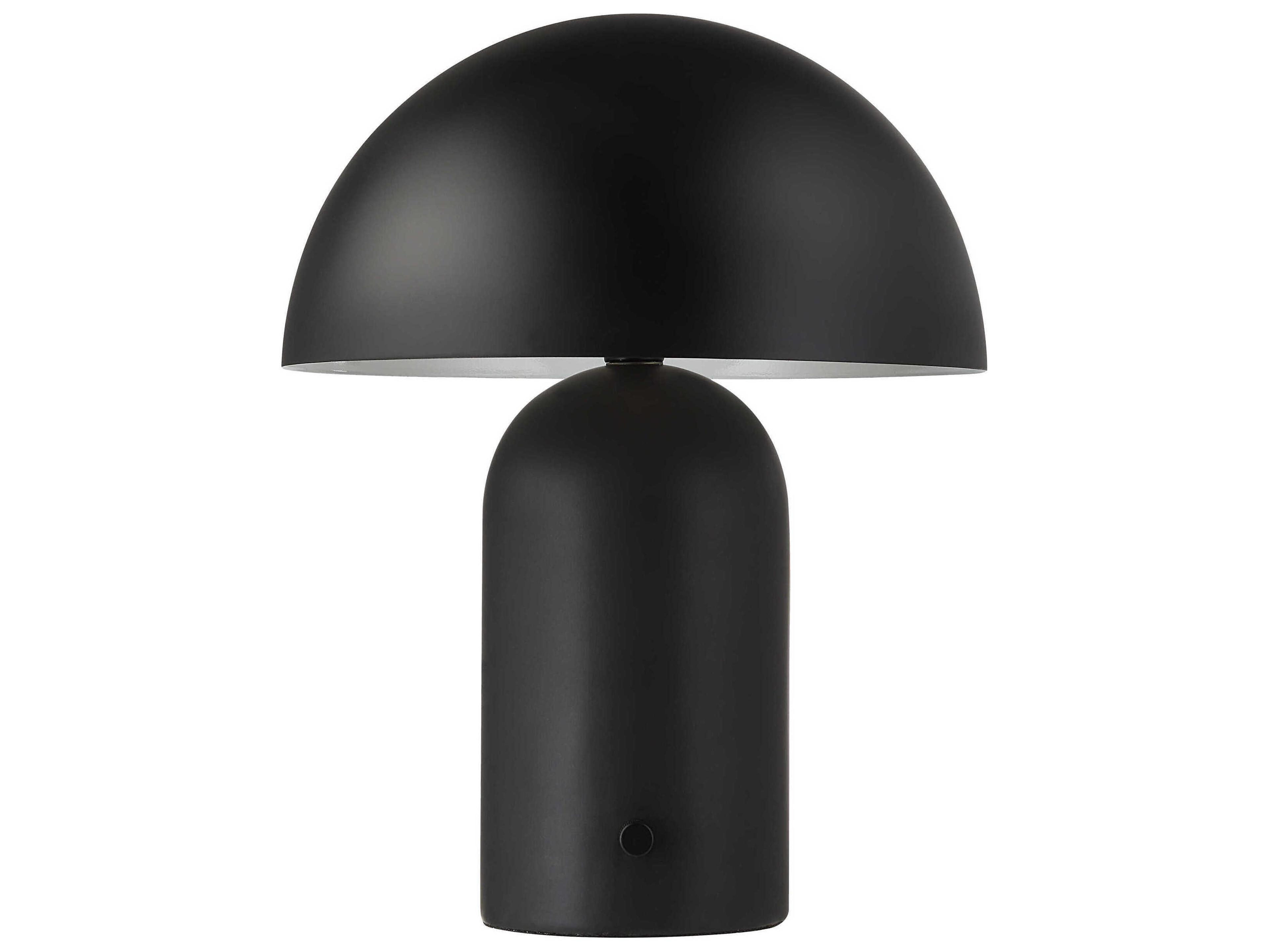 Sombra Matte Black Table Lamp