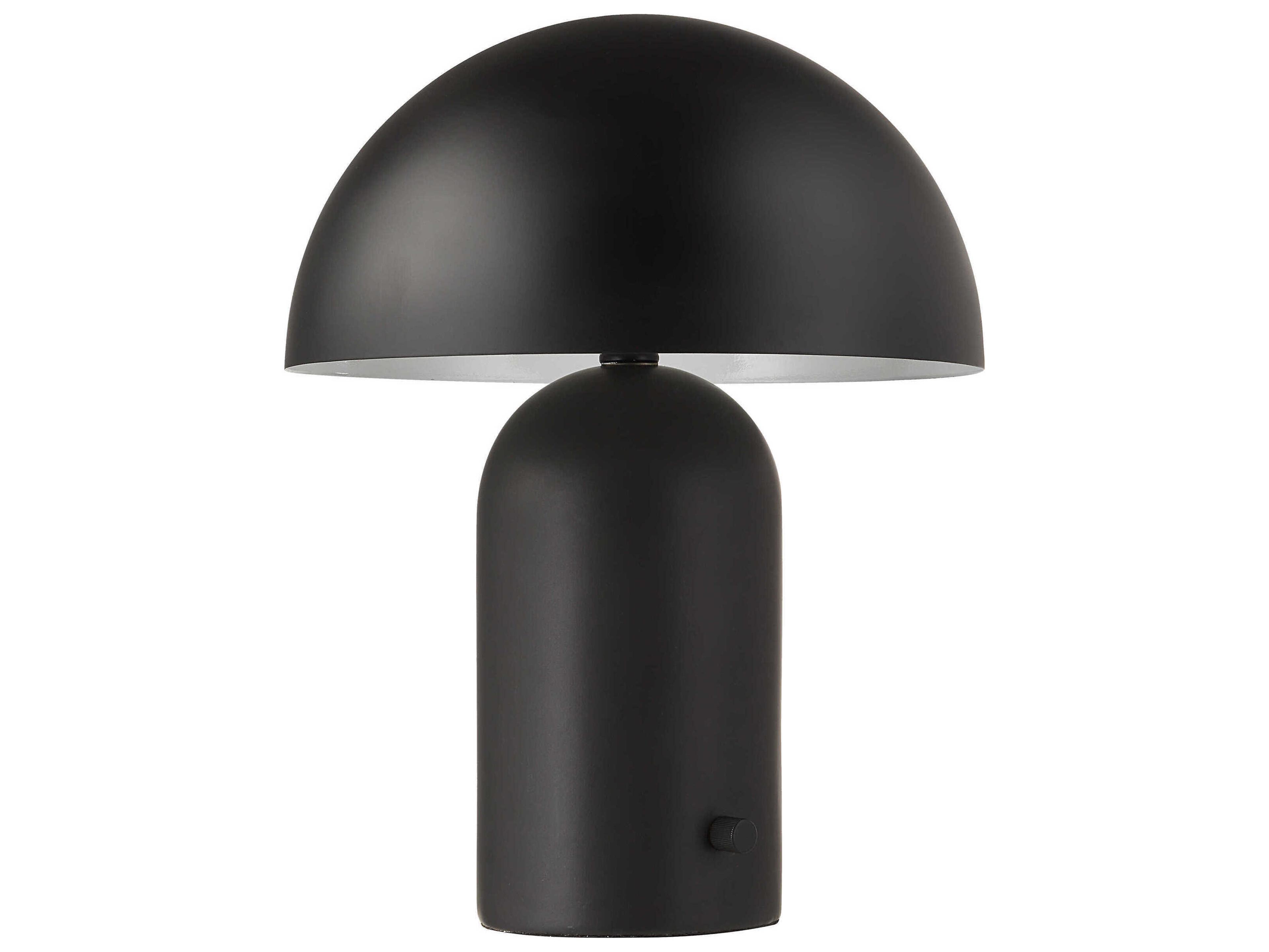 Renwil Sombra Matte Black Table Lamp
