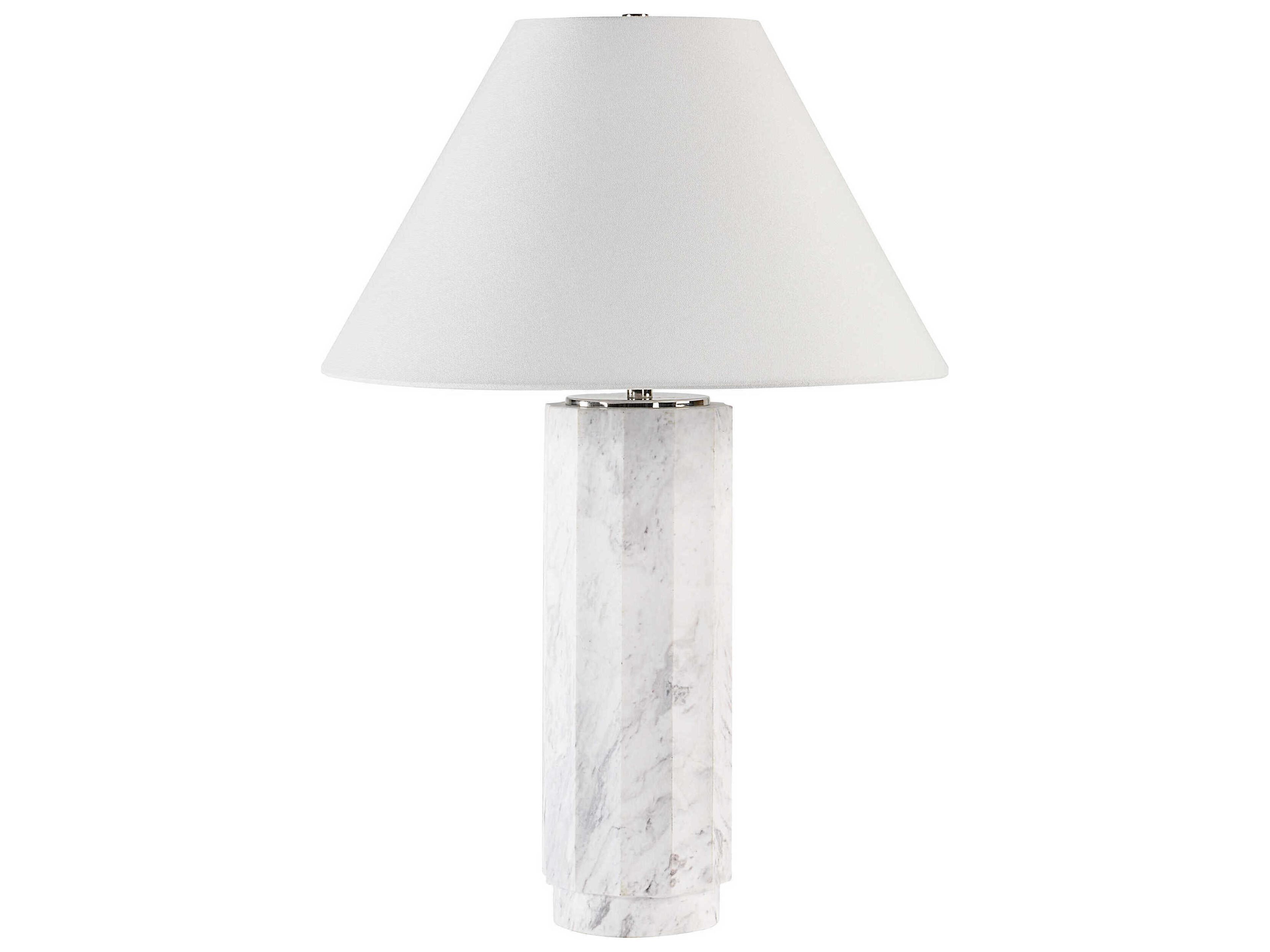 Veda White Buffet Lamp