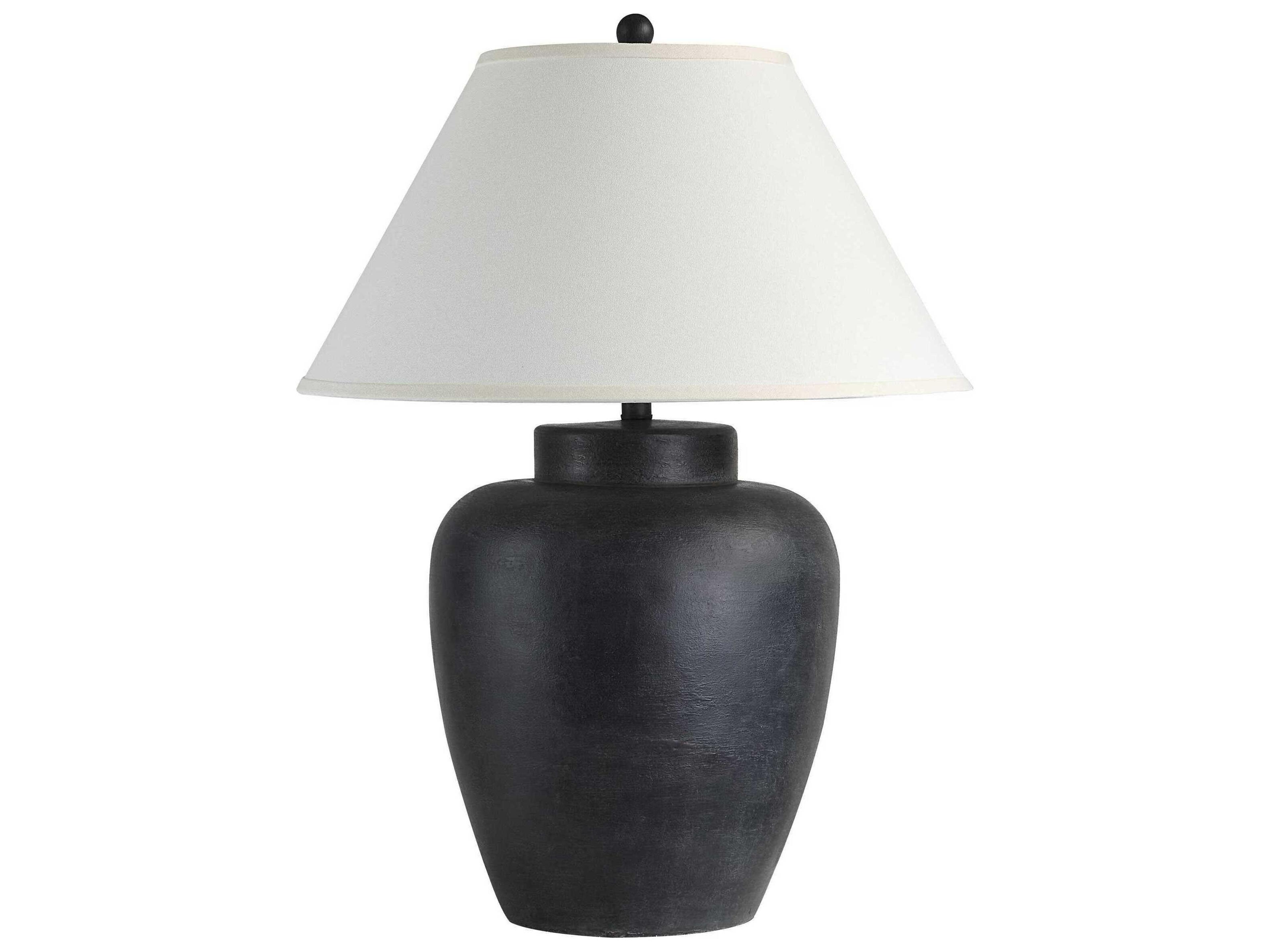 Arancia Table Lamp Earthy Vase Design