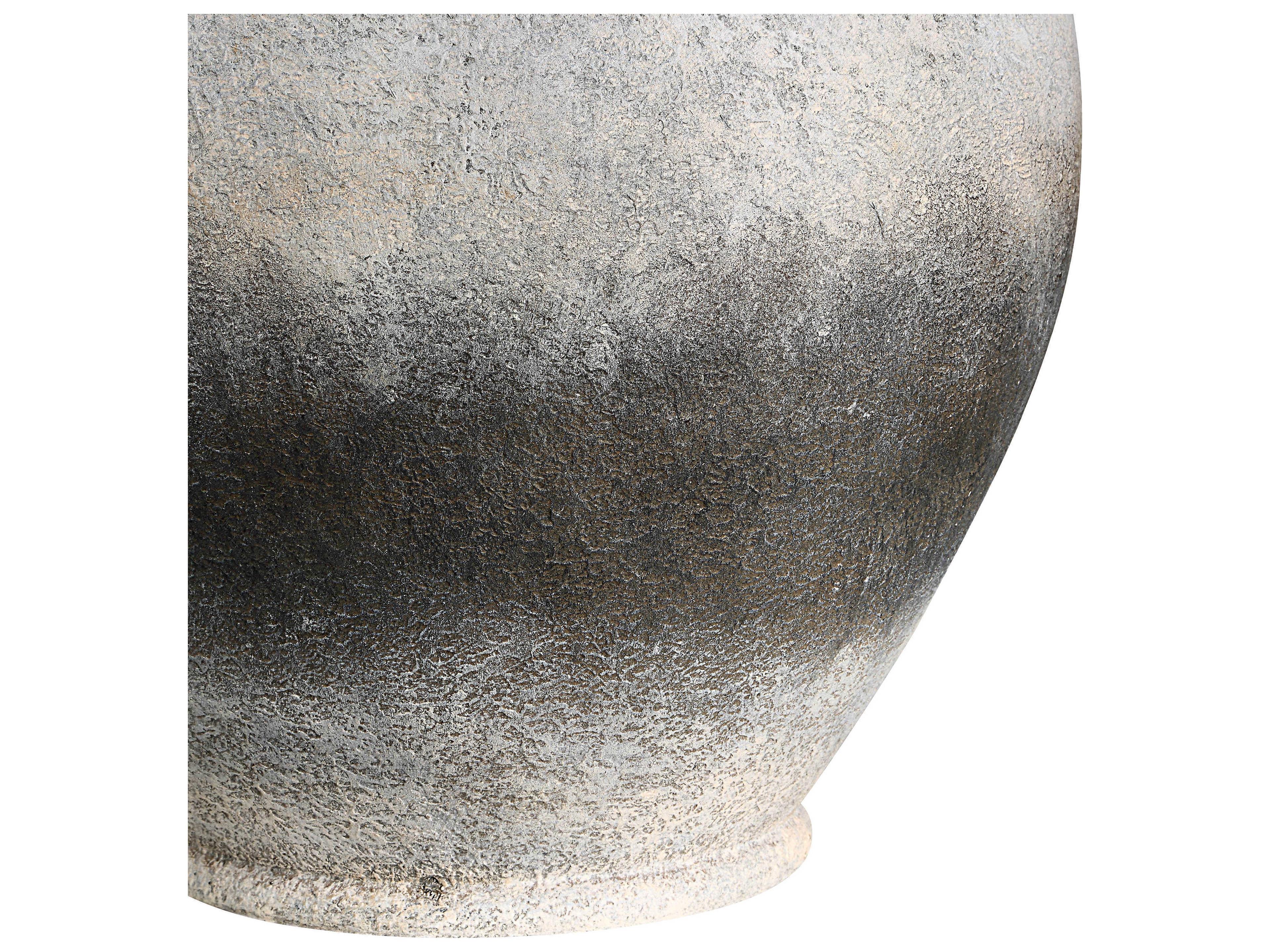 Renwil Betulla Painted Brown Light Cream Ivory Linen Buffet Lamp