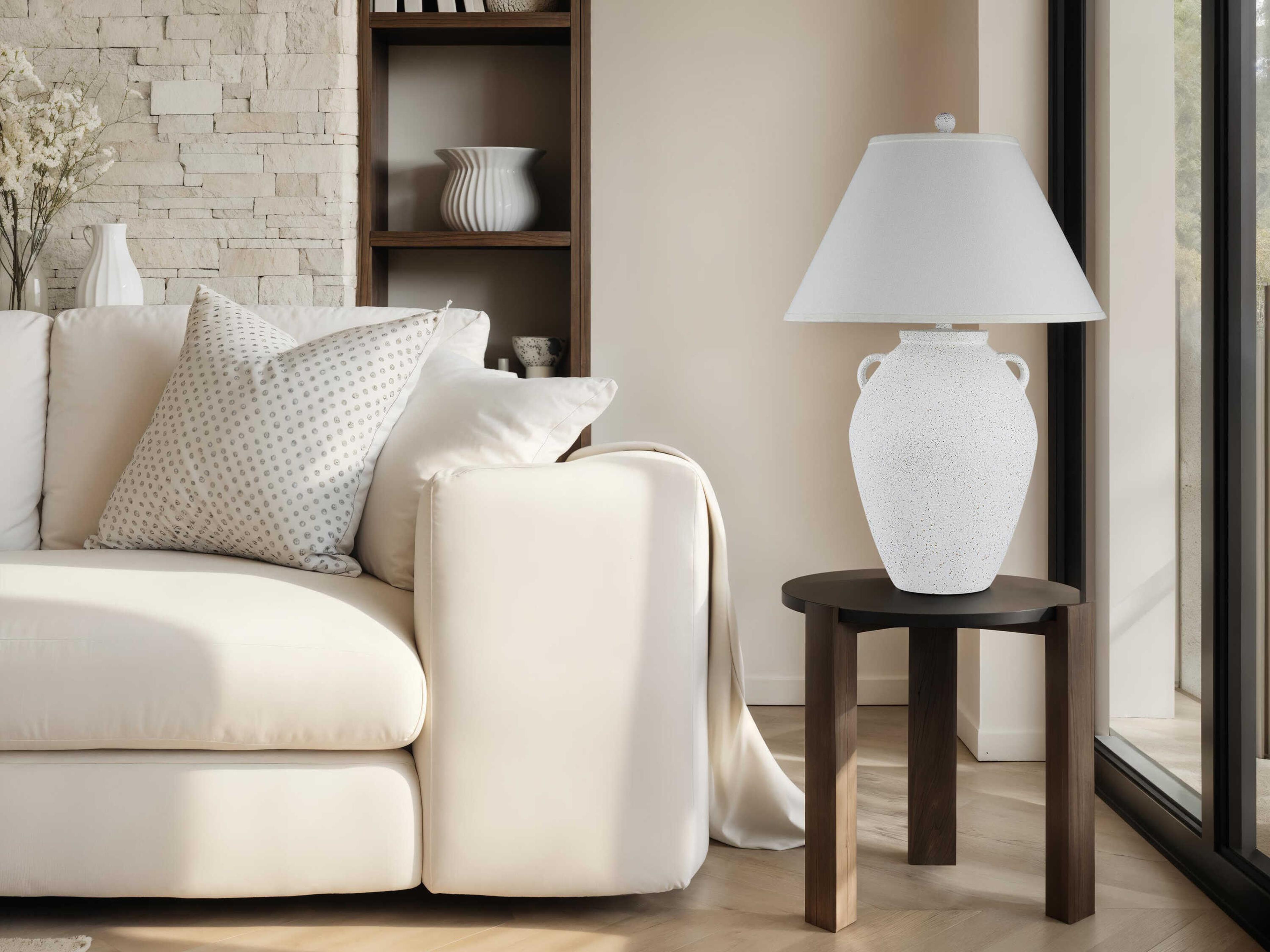 Renwil Aloria White Buffet Lamp