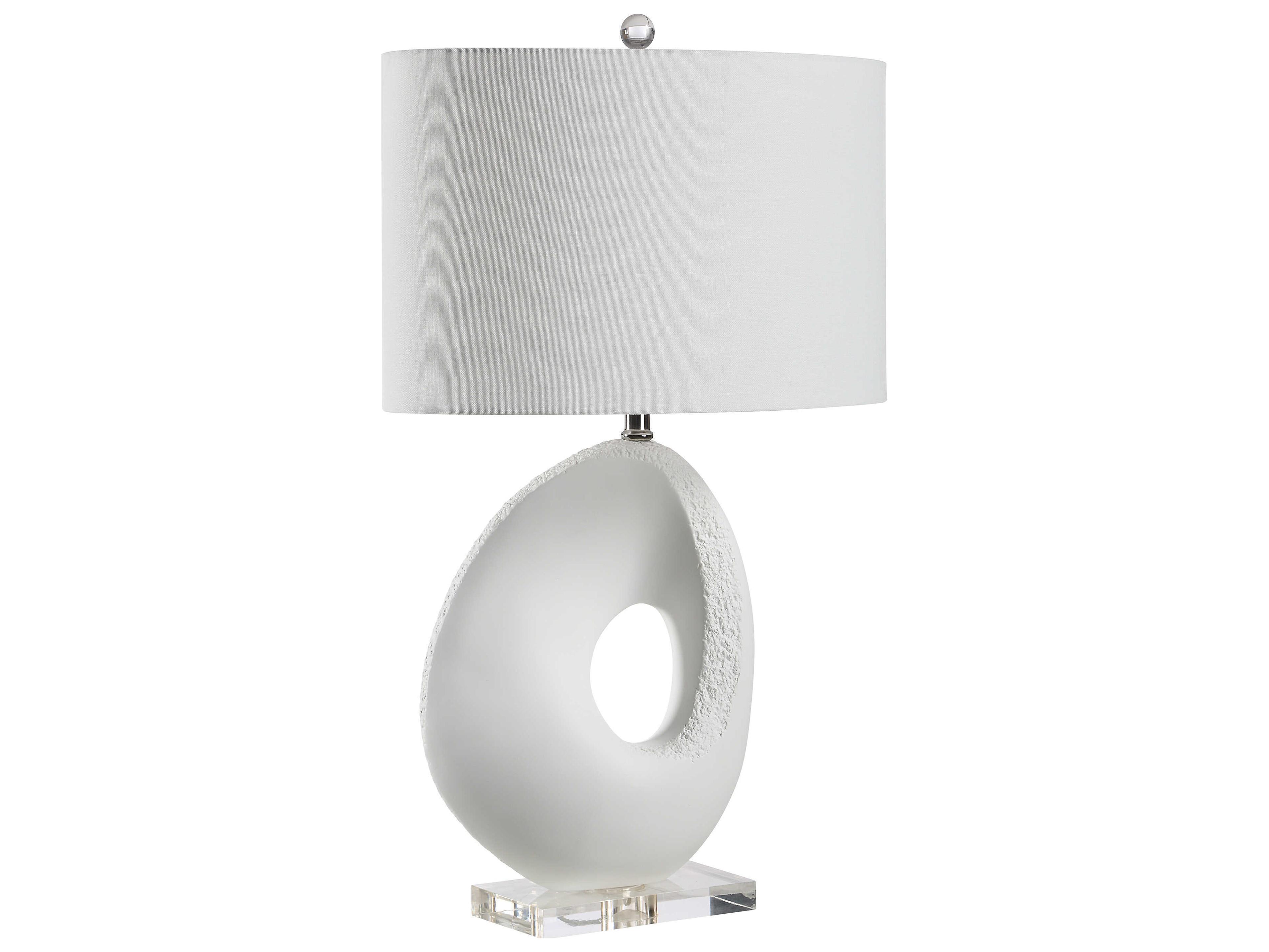 Renwil Opalis White Buffet Lamp