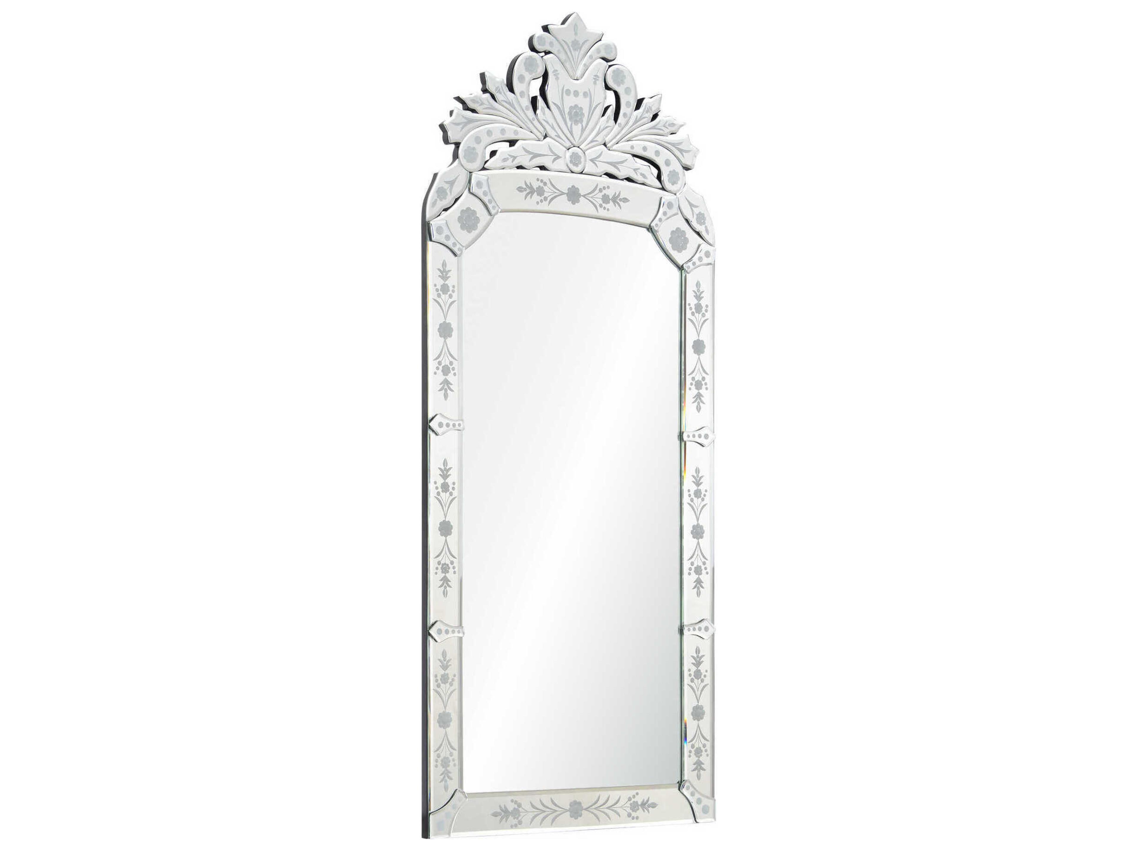 Renwil Venetian Etched Rectangular Wall Mirror